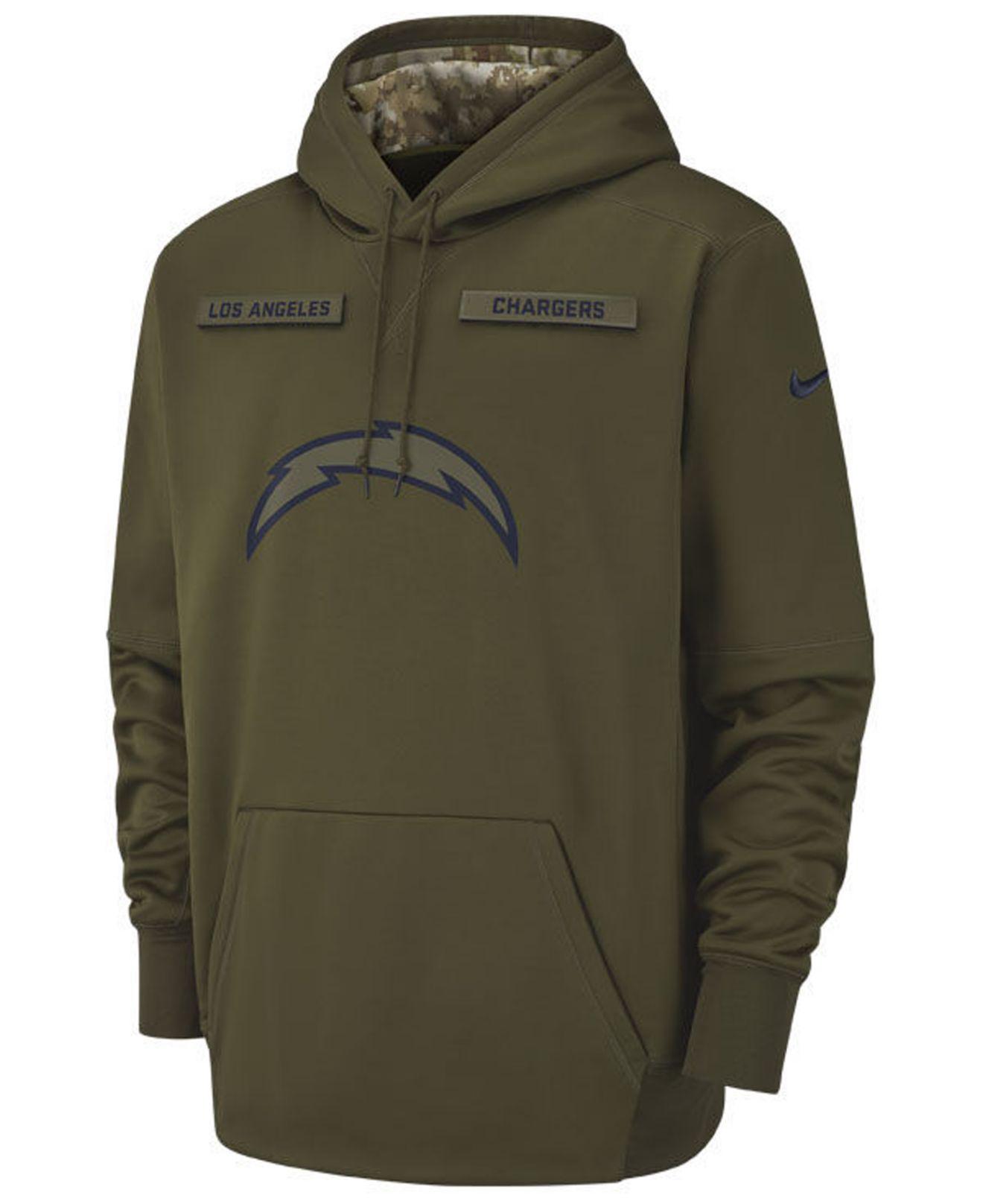 chargers salute to service sweatshirt