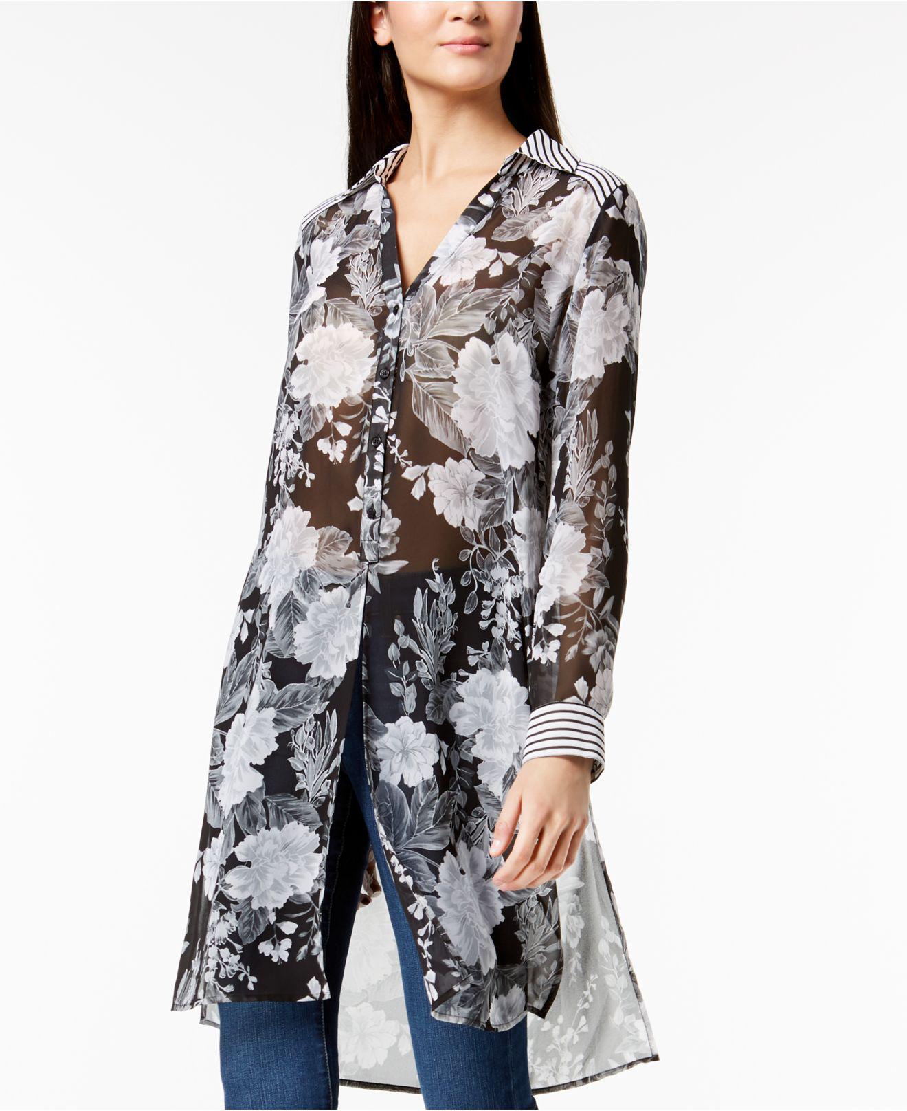 macy's dressy tunic tops