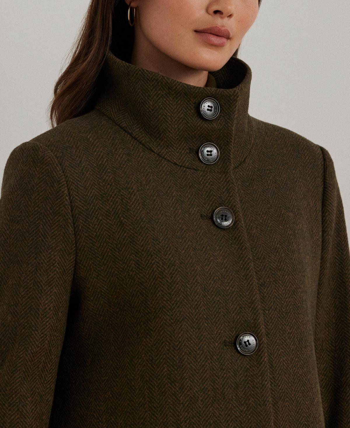 Silk Georgette Crepe Mandarin Collar Shirt | EILEEN FISHER