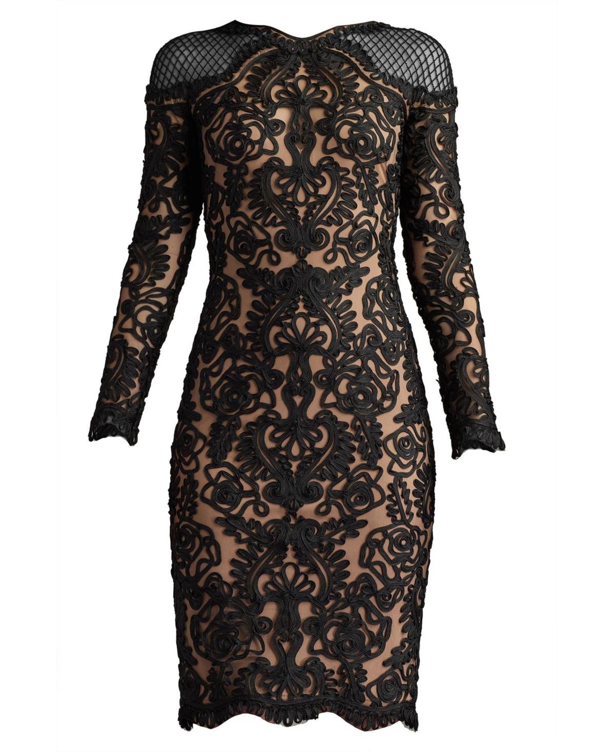 green emerald velvet dress Tadashi Shoji CJB25705L Long Formal Fitted Evening Dress