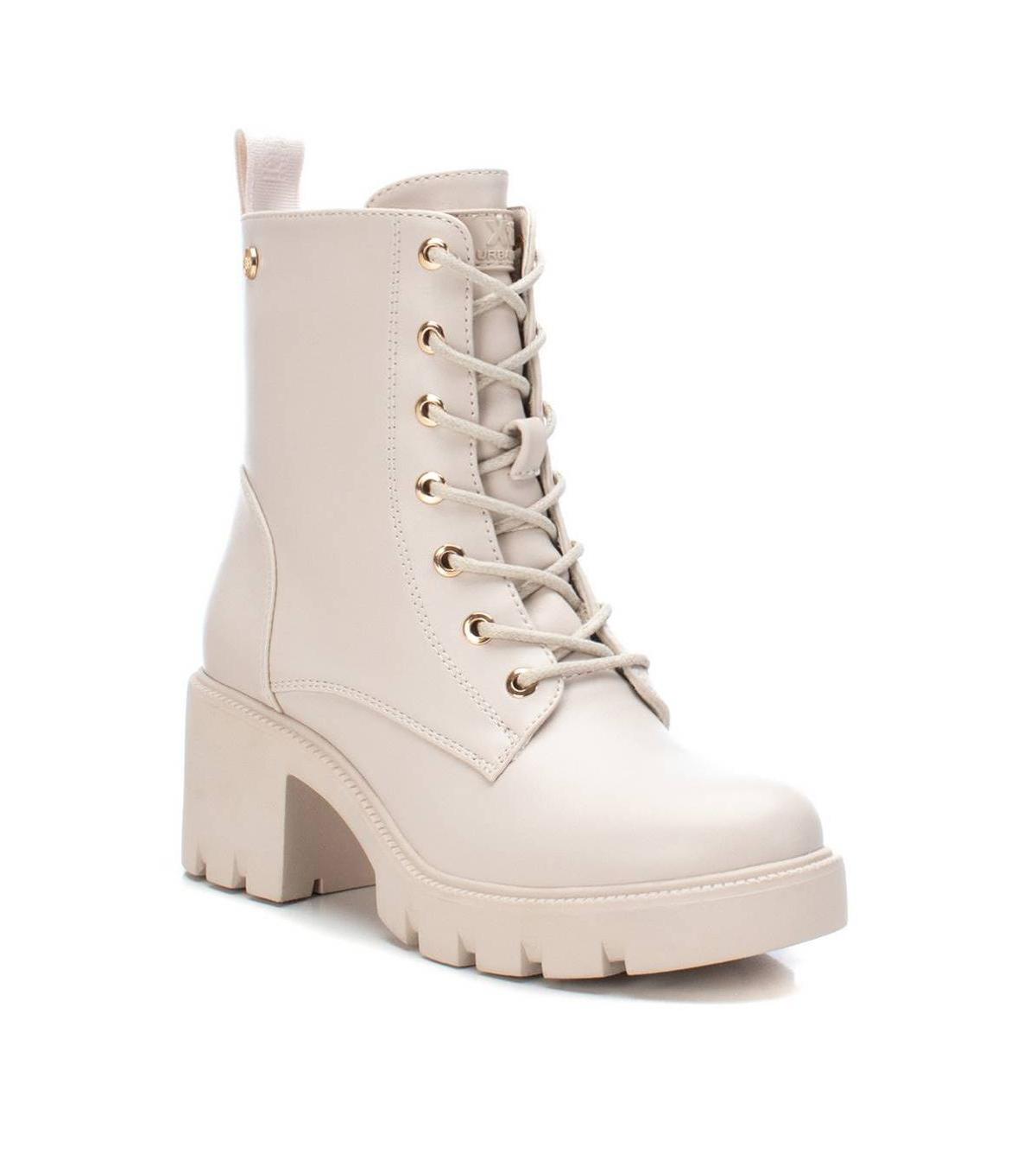 Xti Lace-up Boots By in Natural | Lyst