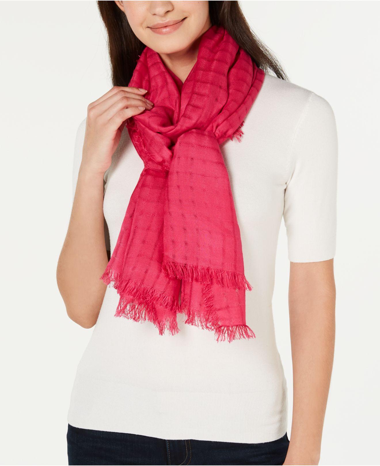 Dkny pink scarf Clearance