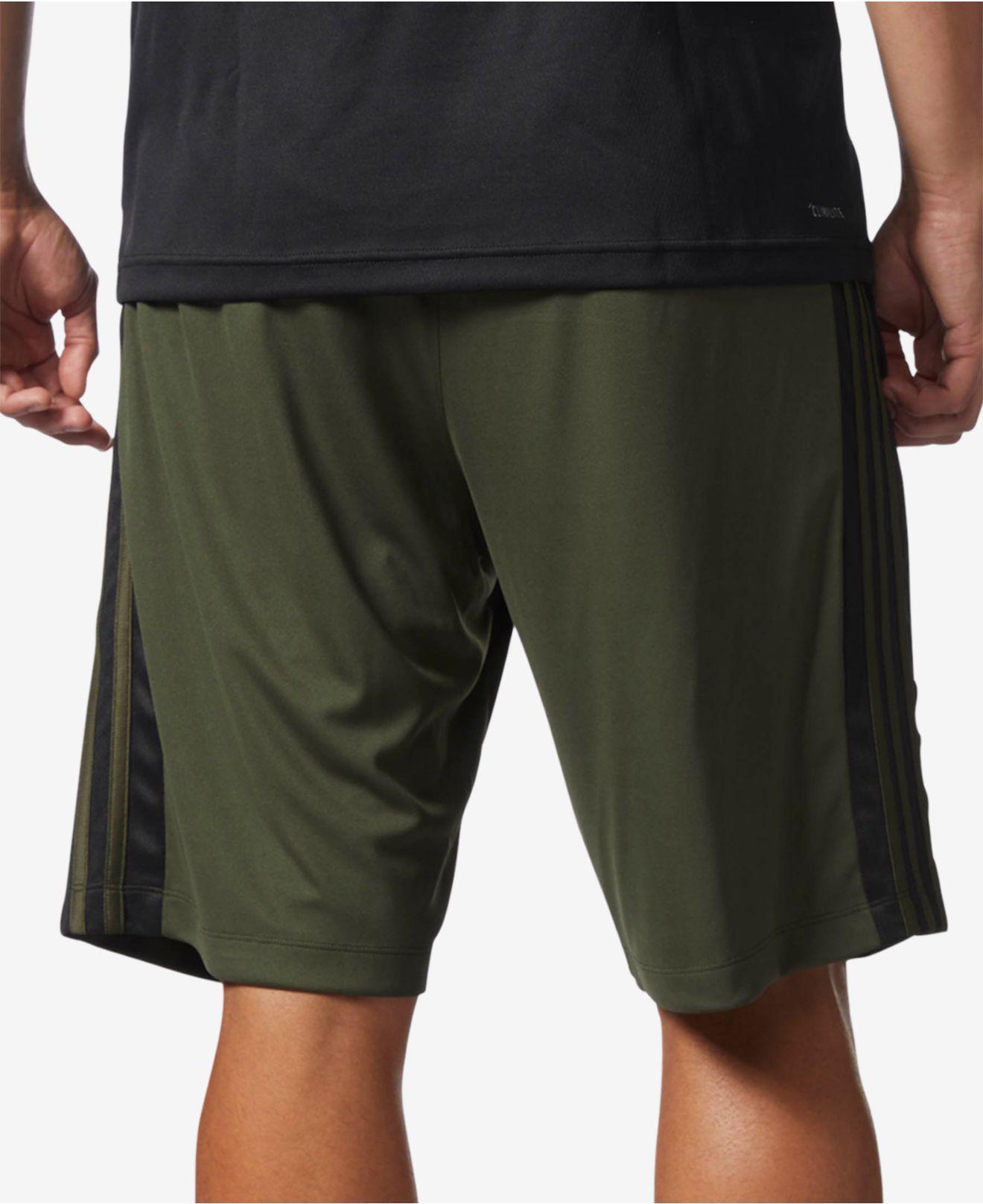 olive green adidas shorts