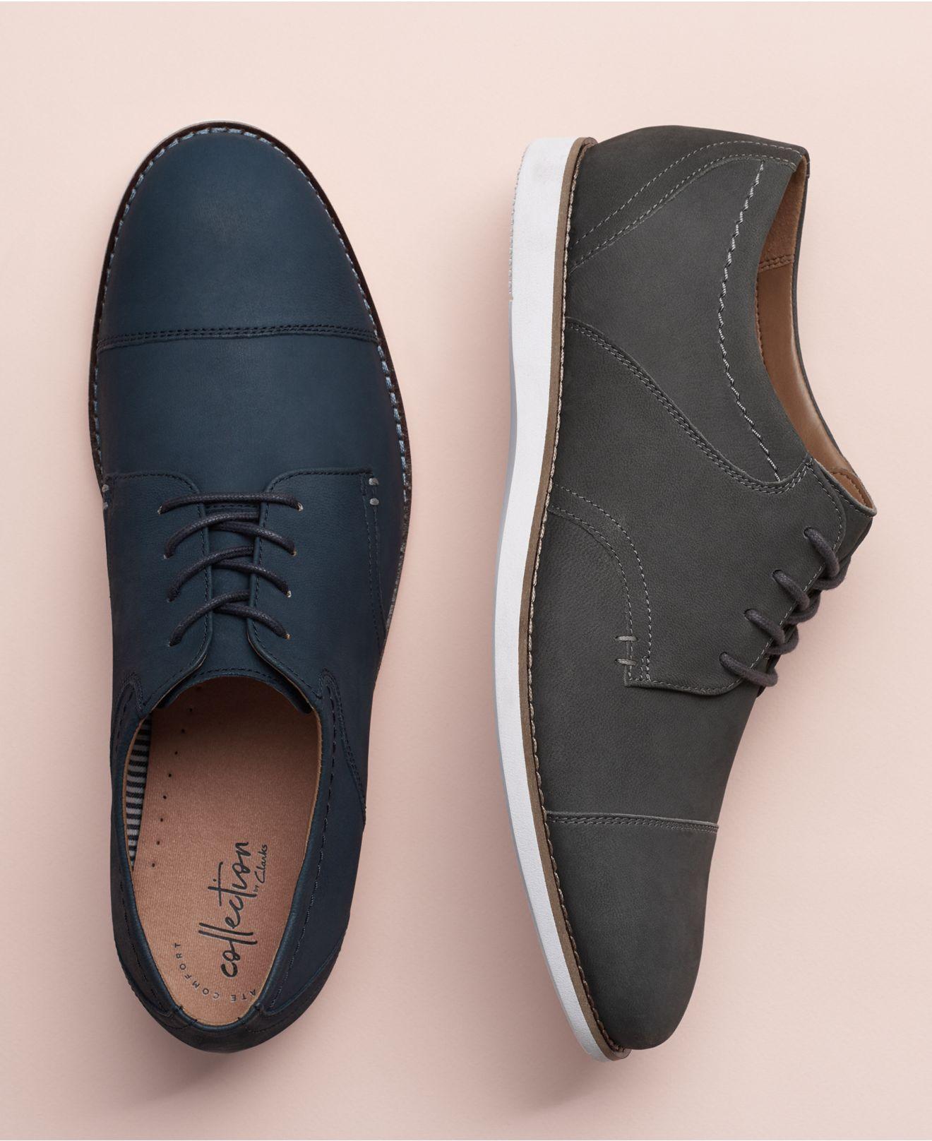Clarks Leather Raharto Vibe Oxfords in 
