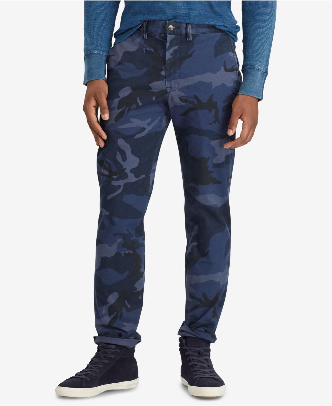 polo stretch classic fit chino pants