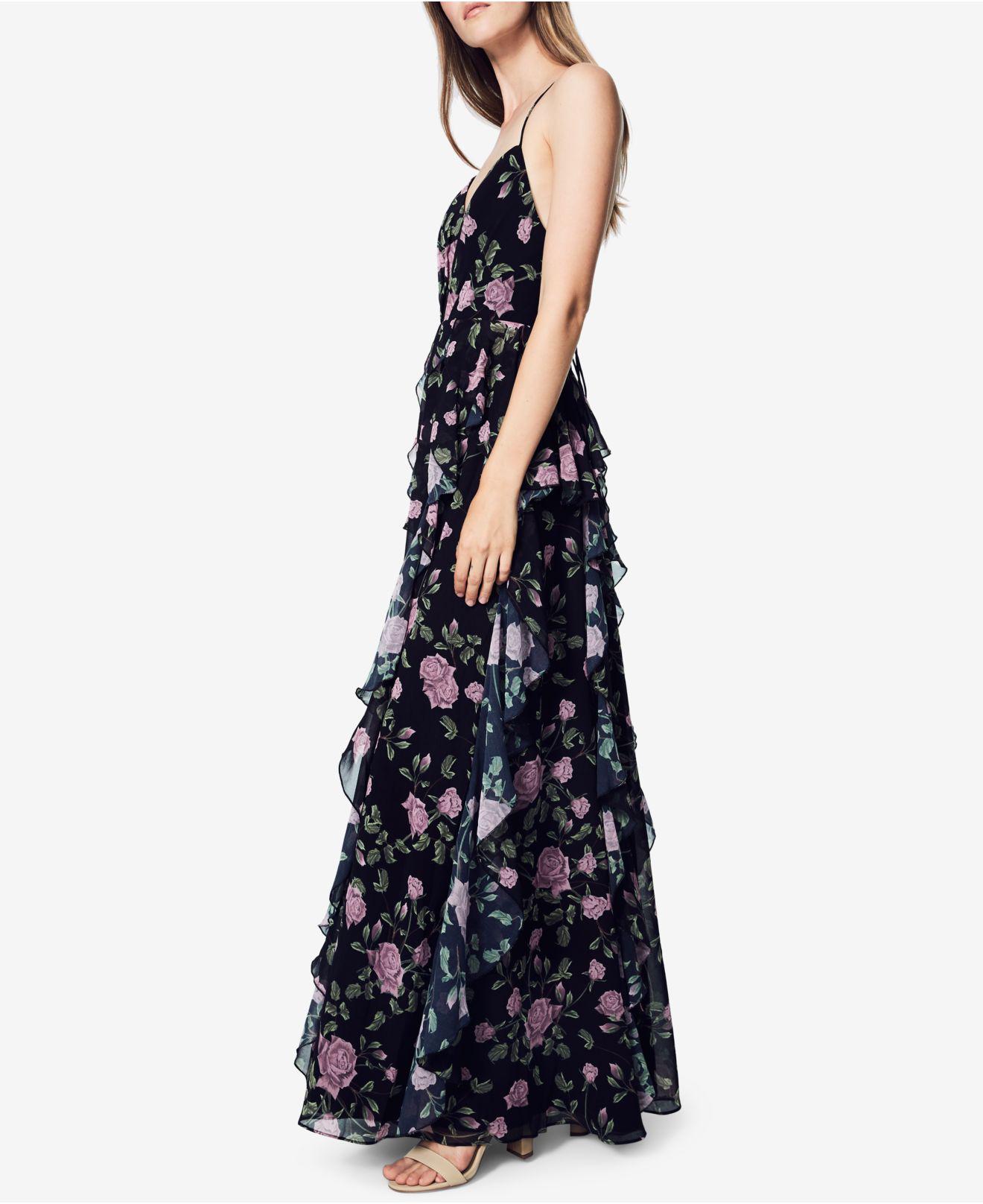 fame and partners floral dress