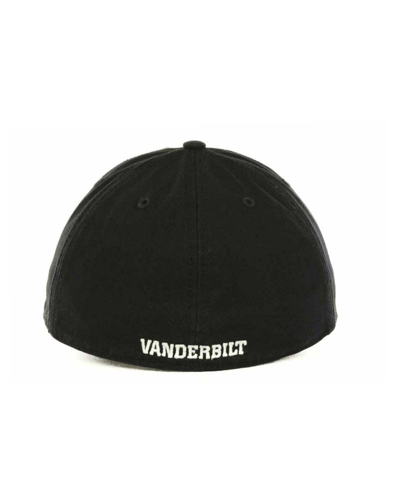 47 Brand Vanderbilt Commodores Franchise Cap in Black for Men Lyst