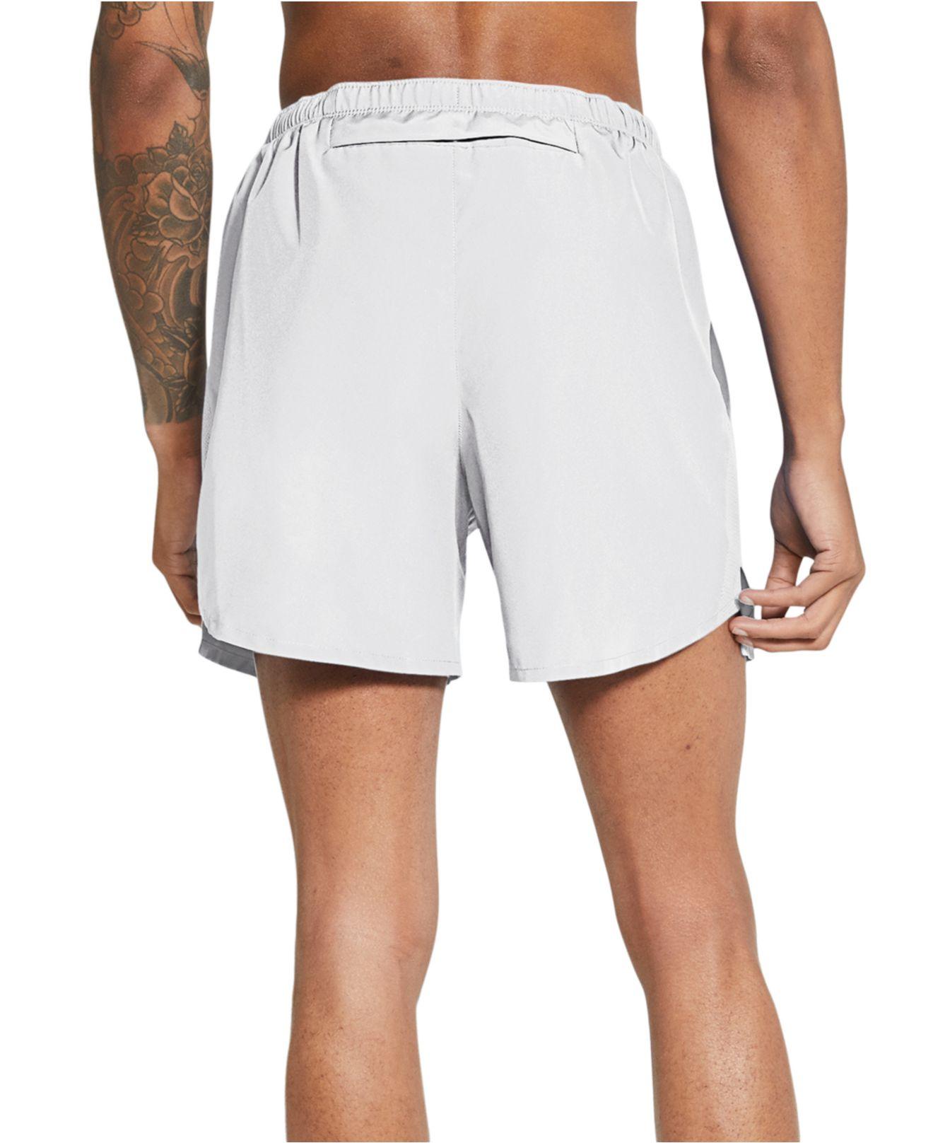 Nike Challenger Brief-lined 7" Running Shorts in White for Men | Lyst