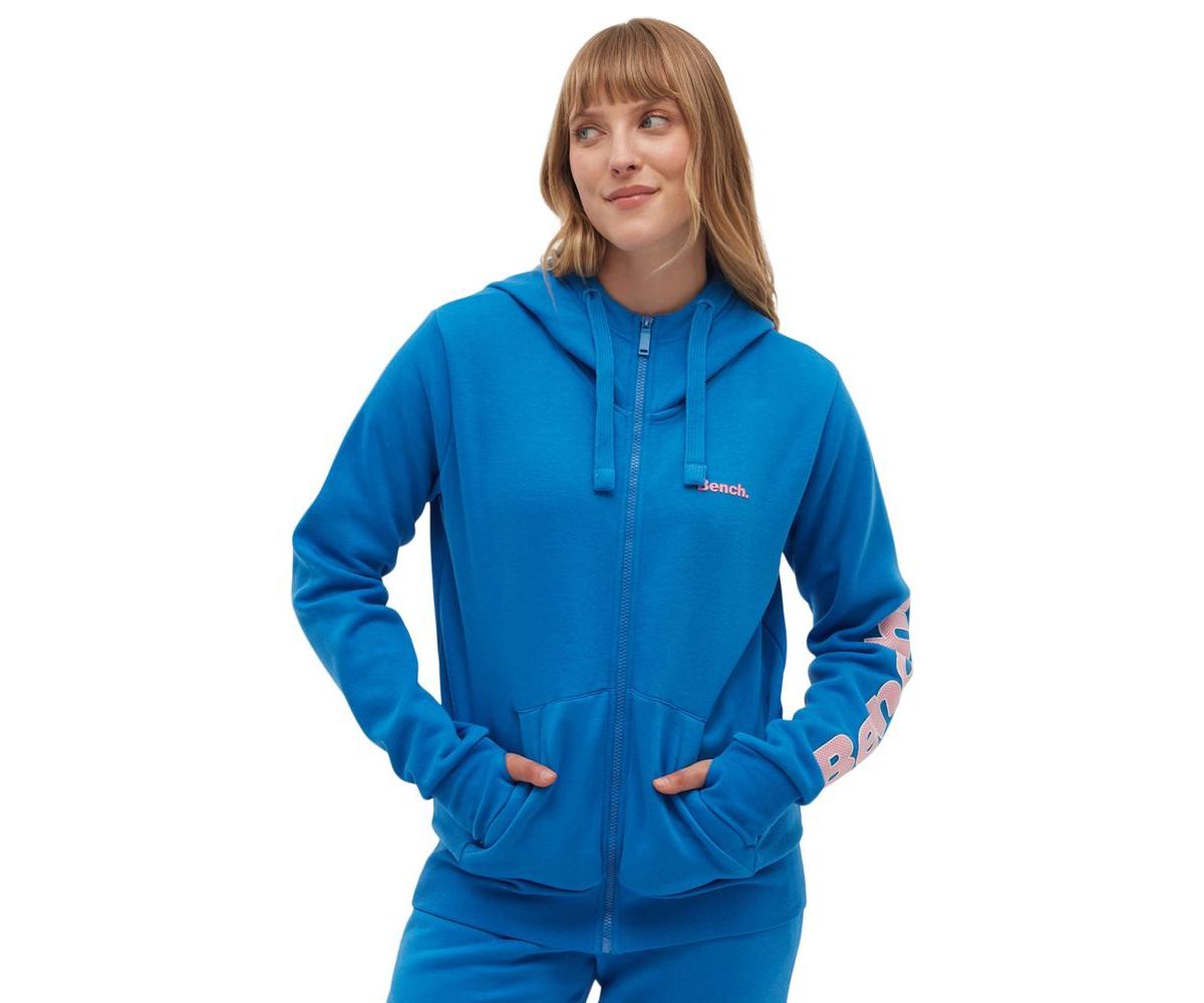 Bench DNA Darcine Zip up Hoodie in Blue Lyst