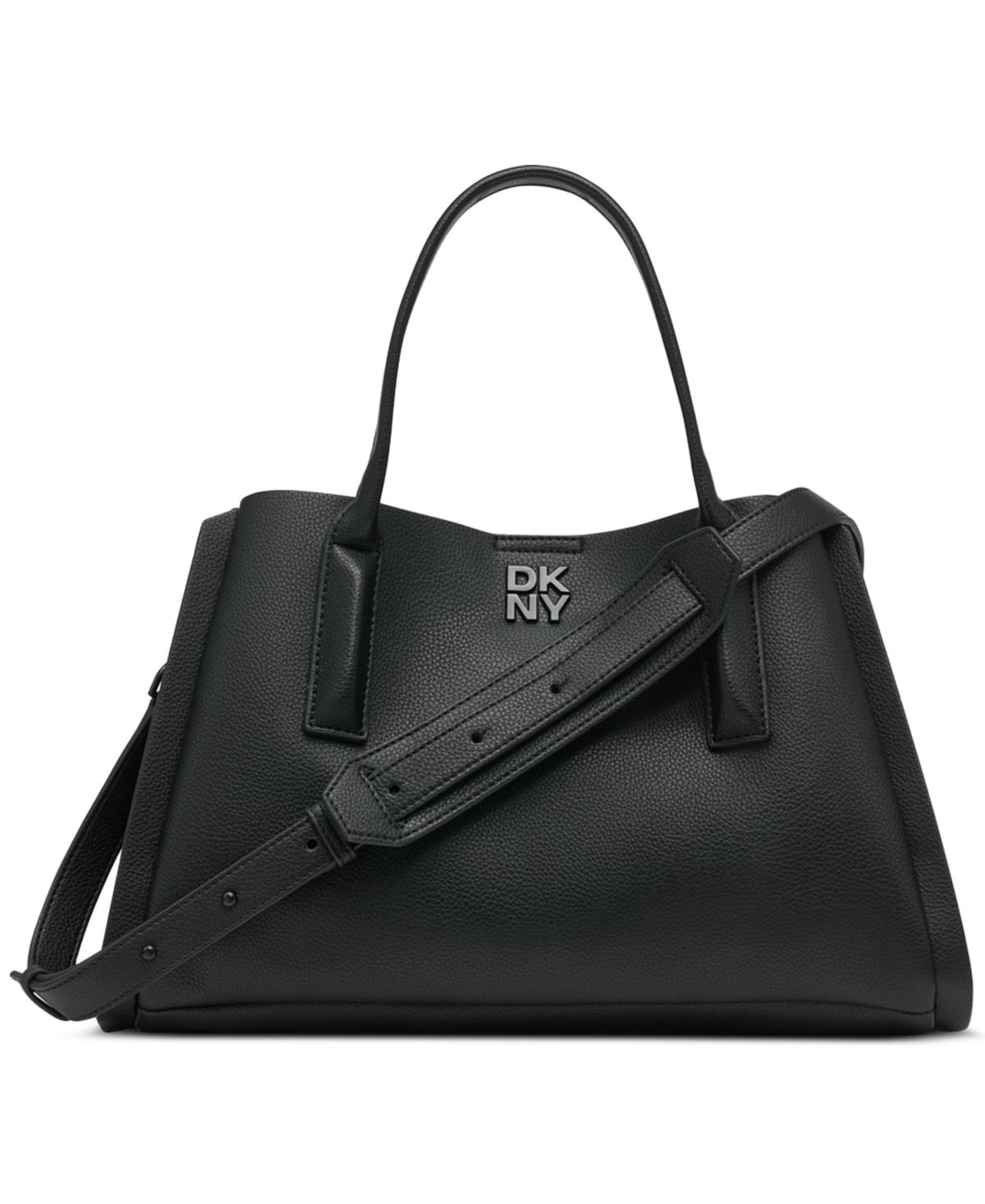 DKNY Josie Medium Crossbody Satchel in Black Lyst