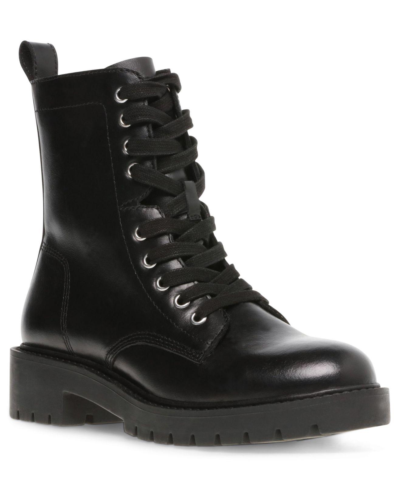 steve madden guided combat boot