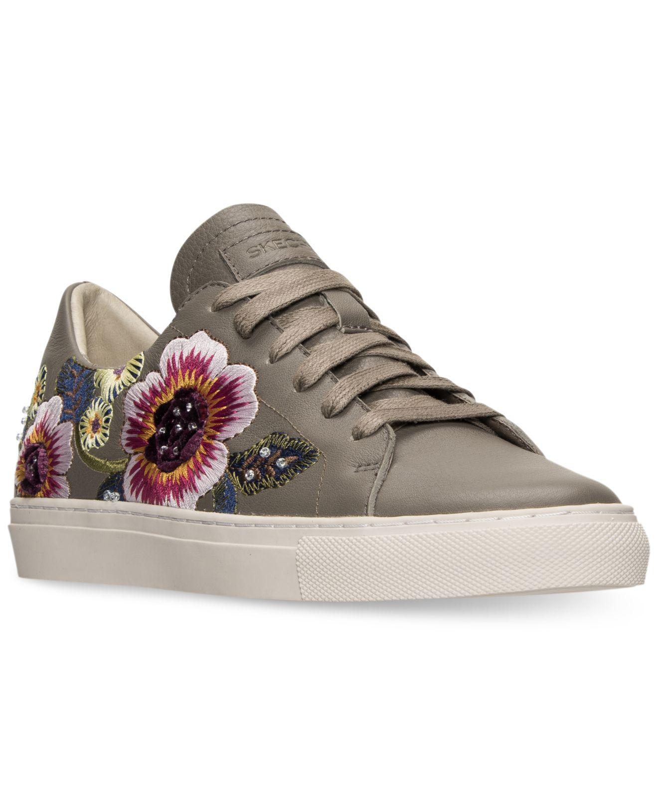skechers floral sneakers
