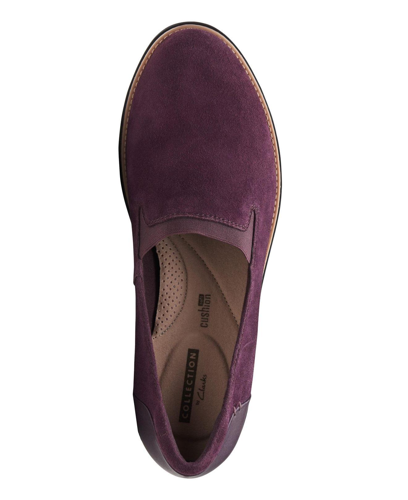 clarks sharon dolly aubergine