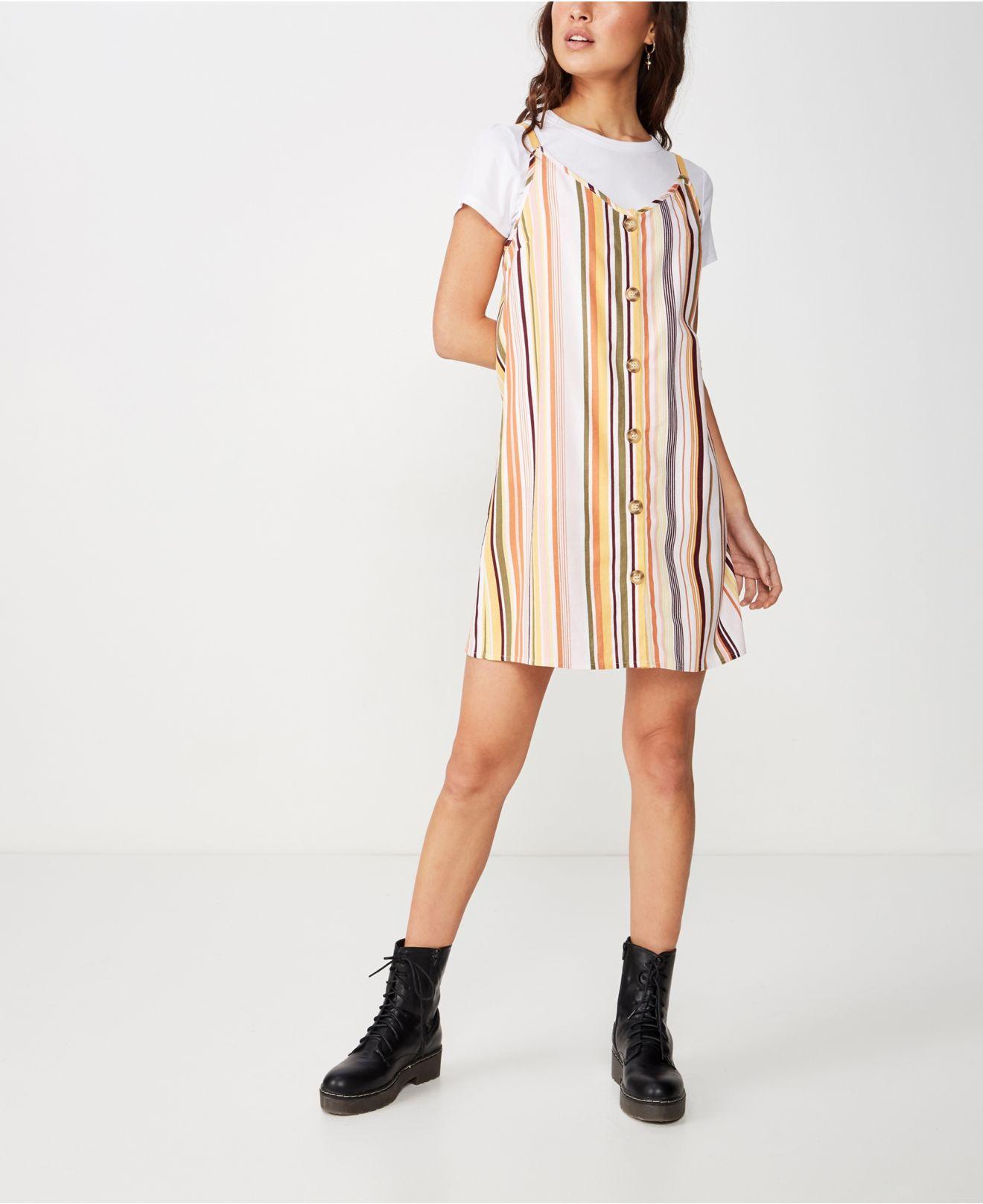 woven margot slip dress