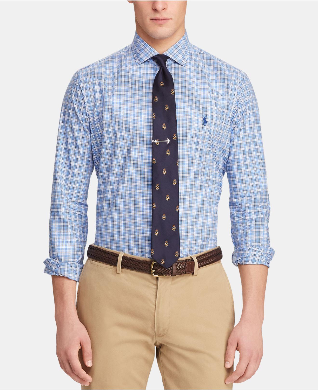 ralph lauren cotton poplin shirt
