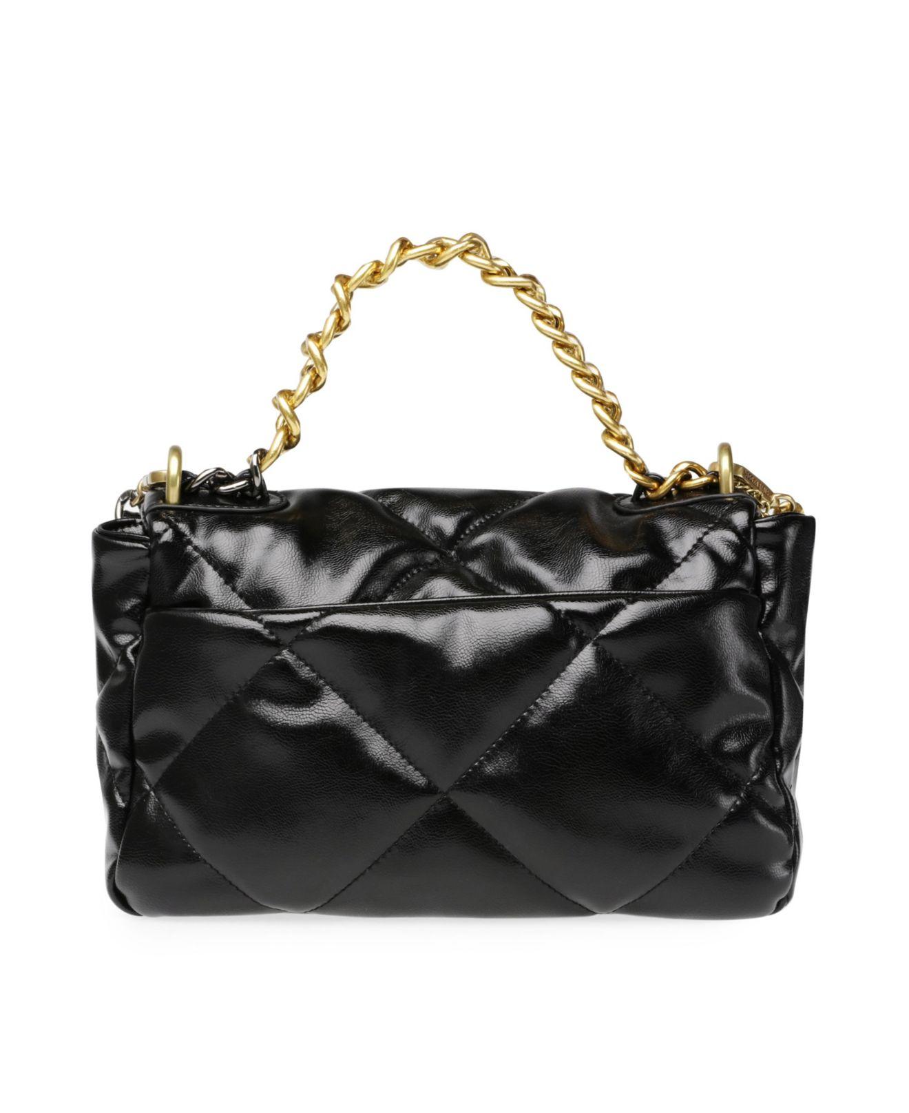 Steve Madden Bterra Flap Over Crossbody in Black | Lyst