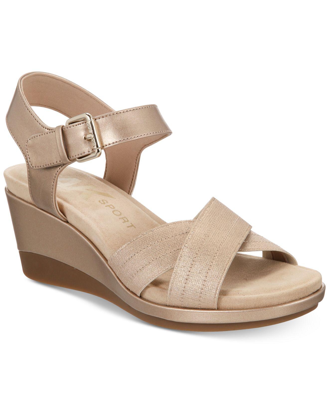 anne klein sport siesta wedge sandal