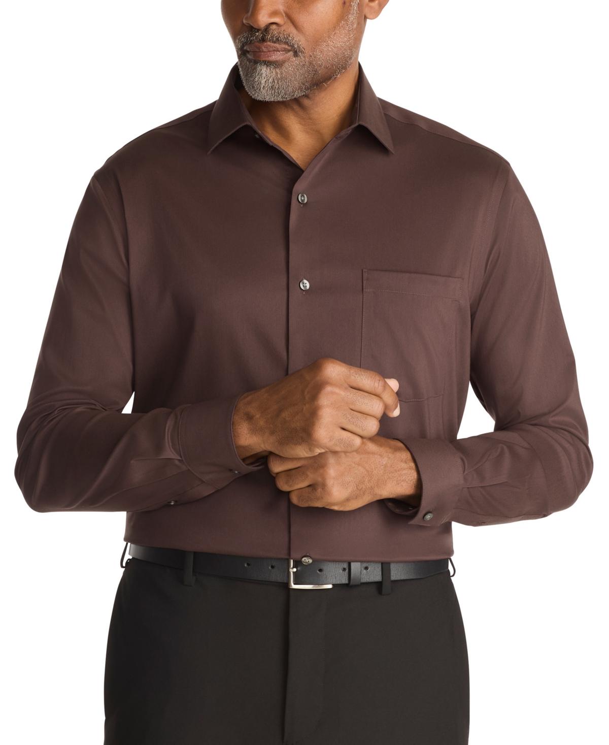macys van heusen dress shirts Van Heusen Men's Regular Fit Ultra Wrinkle Free Flex Collar Dress Shirt