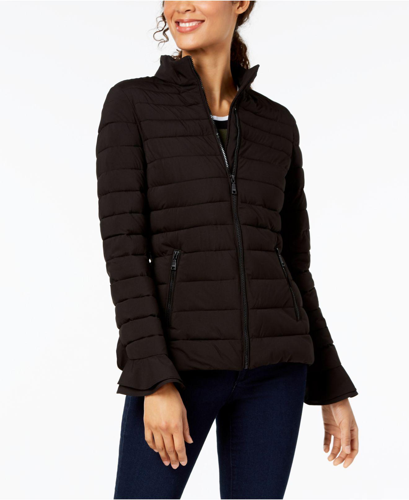 tahari packable down coat