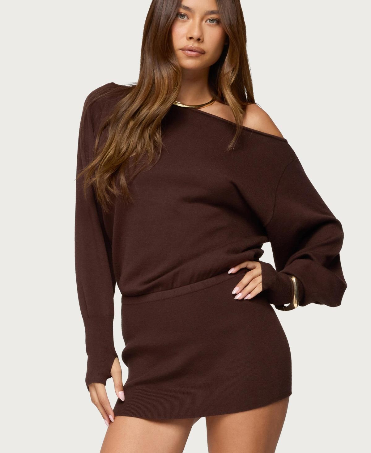 Brown Edikted Dresses for Women | Lyst