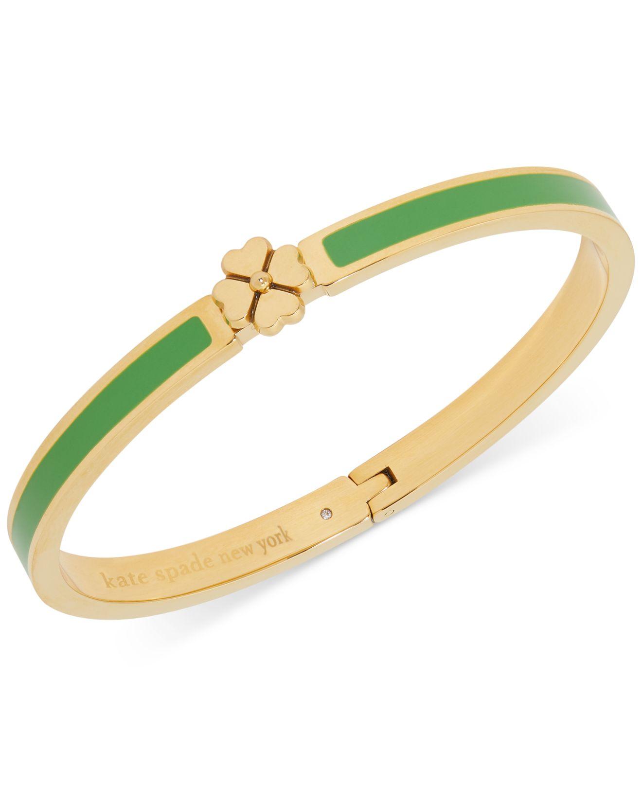 Everyday spade floral sale spade enamel bangle