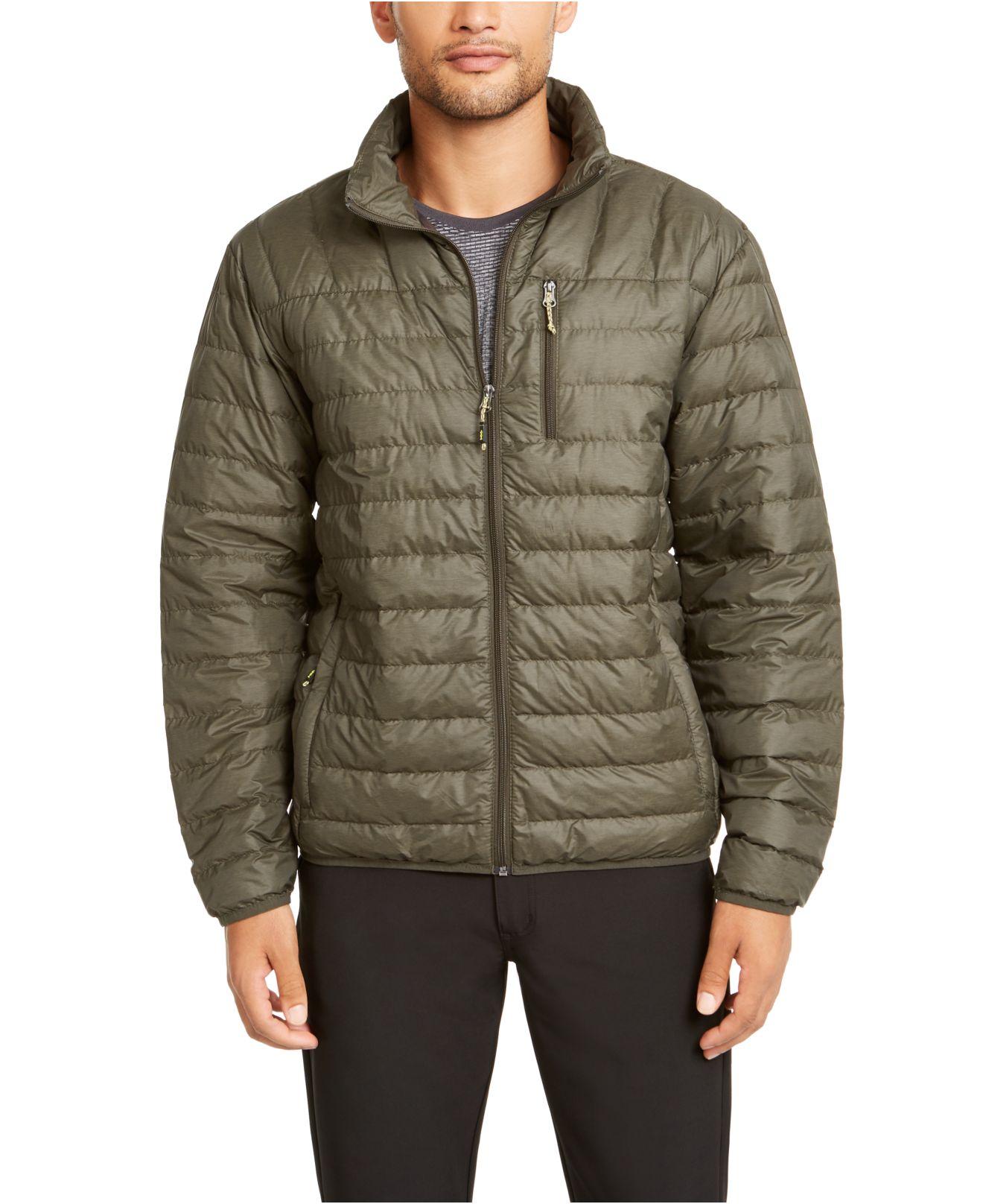 Hawke & Co. Synthetic Packable Down Blend Puffer Jacket, Created For ...