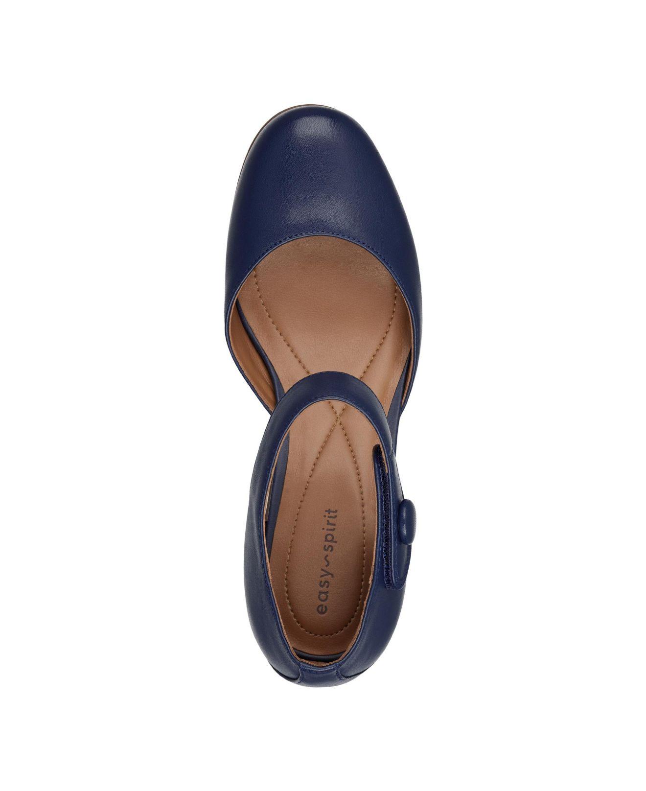 Easy Spirit Rubber Clarice Mary-jane Pumps in Dark Blue (Blue) - Lyst