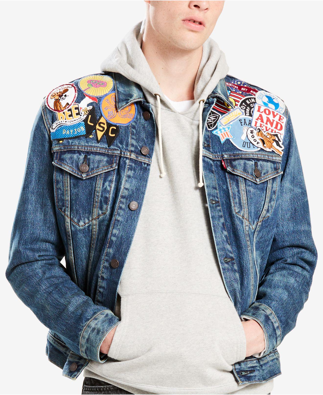 levis denim jacket womens macys