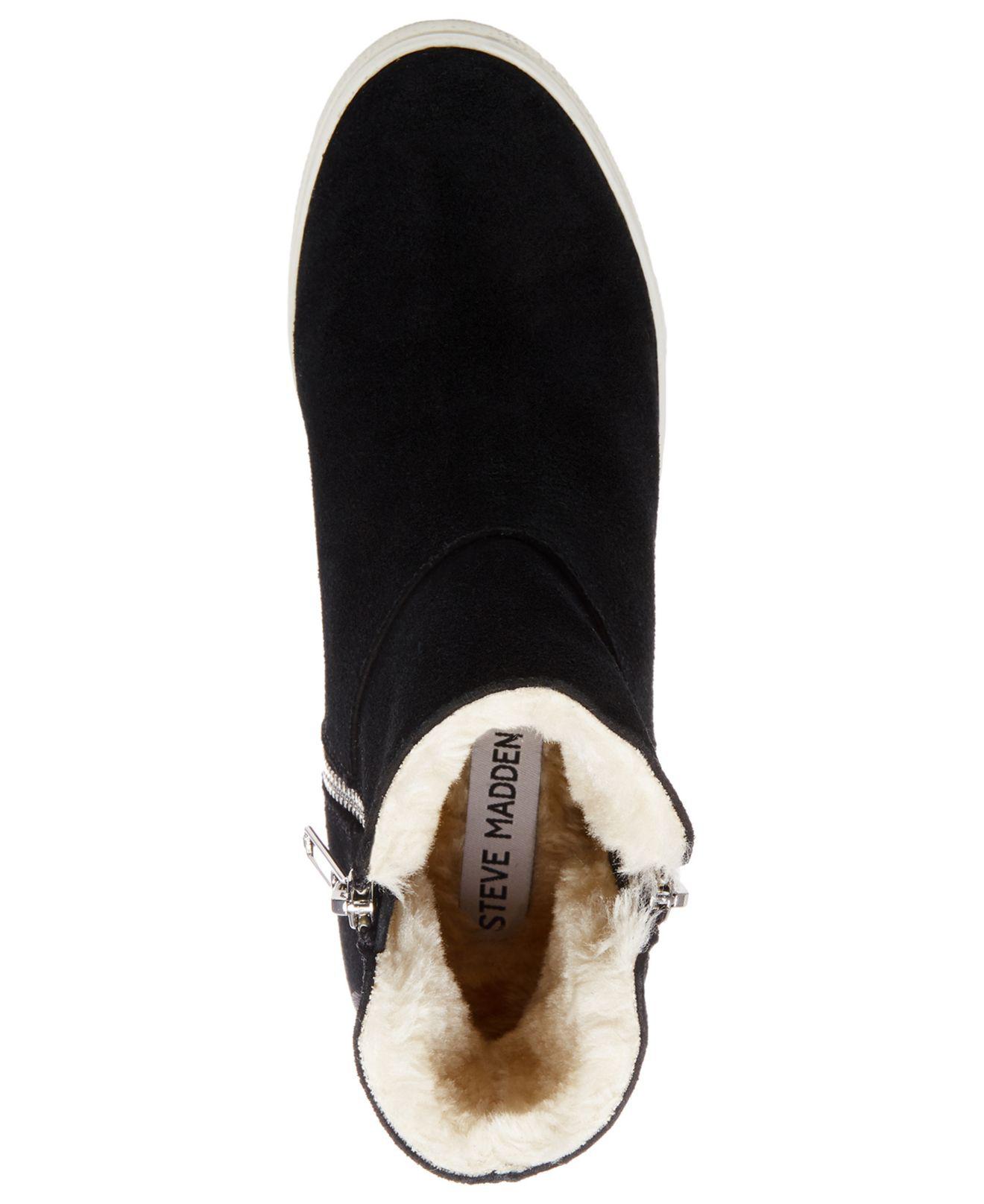 steve madden wanda black suede