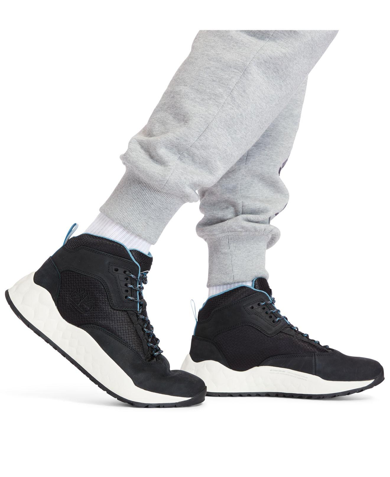 Timberland Greenstride Solar Wave Mid-high Boots in Black Nubuck (Black)  for Men | Lyst