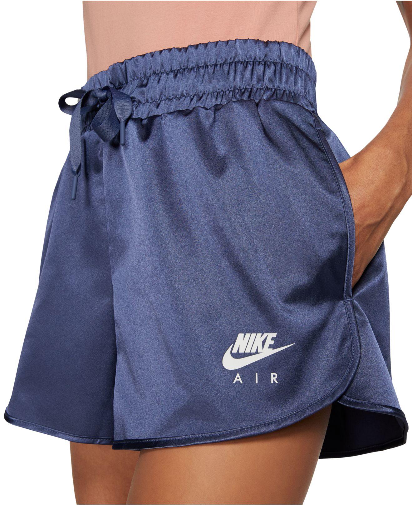 nike air satin shorts