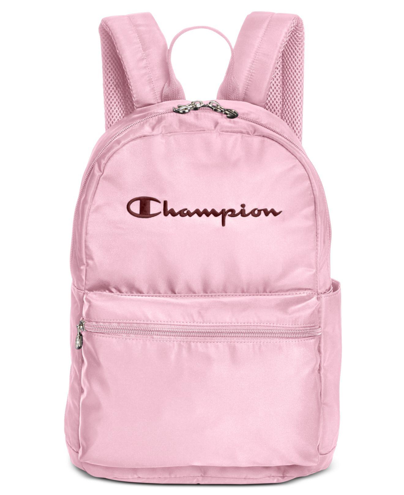 champion pink bookbag