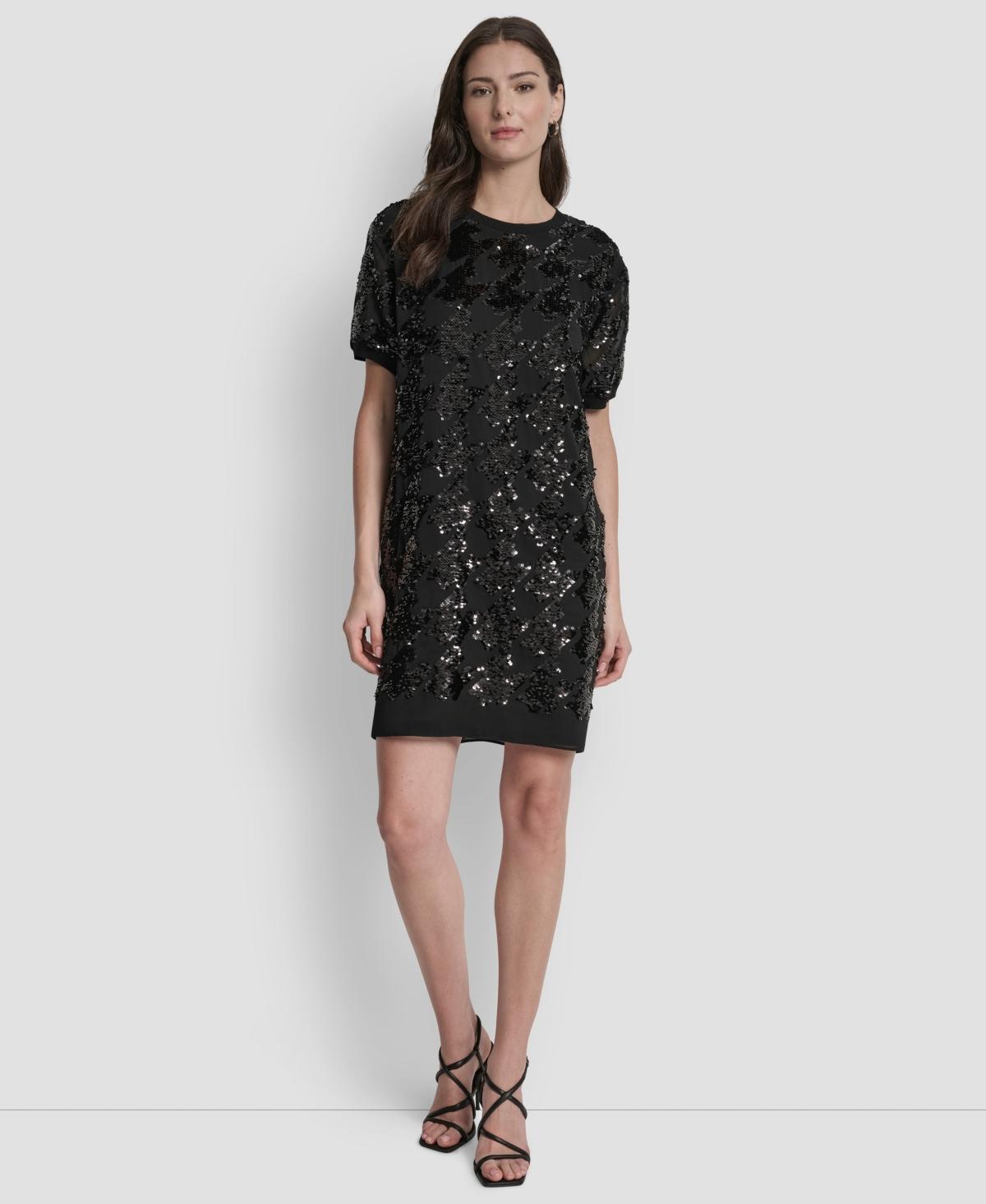 green emerald velvet dress Mela Black Dripping Sequin Tunic Dress  The Oxygen Lifestyle