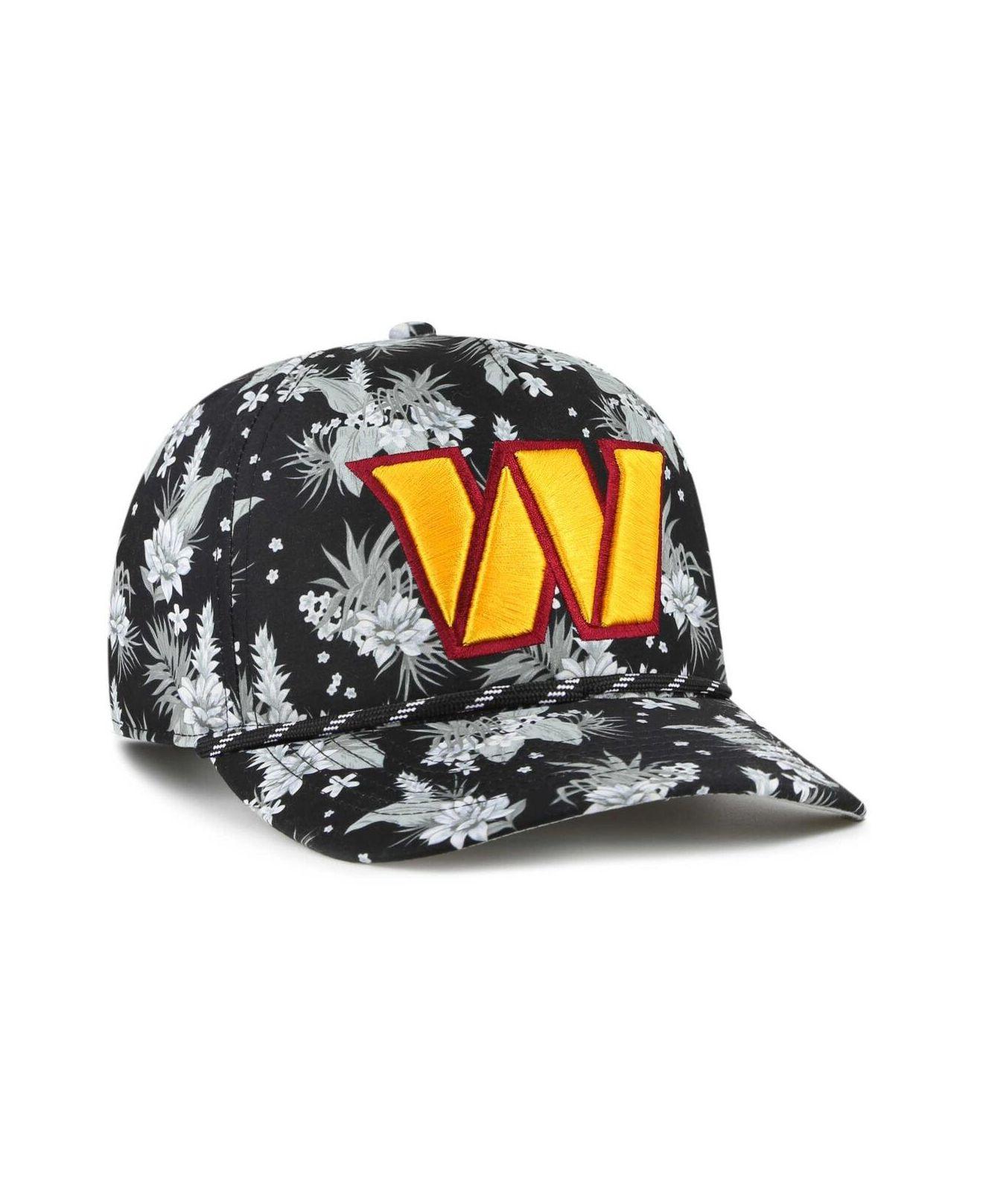 Washington Commanders '47 Dark Tropic Bucket Hat - Black