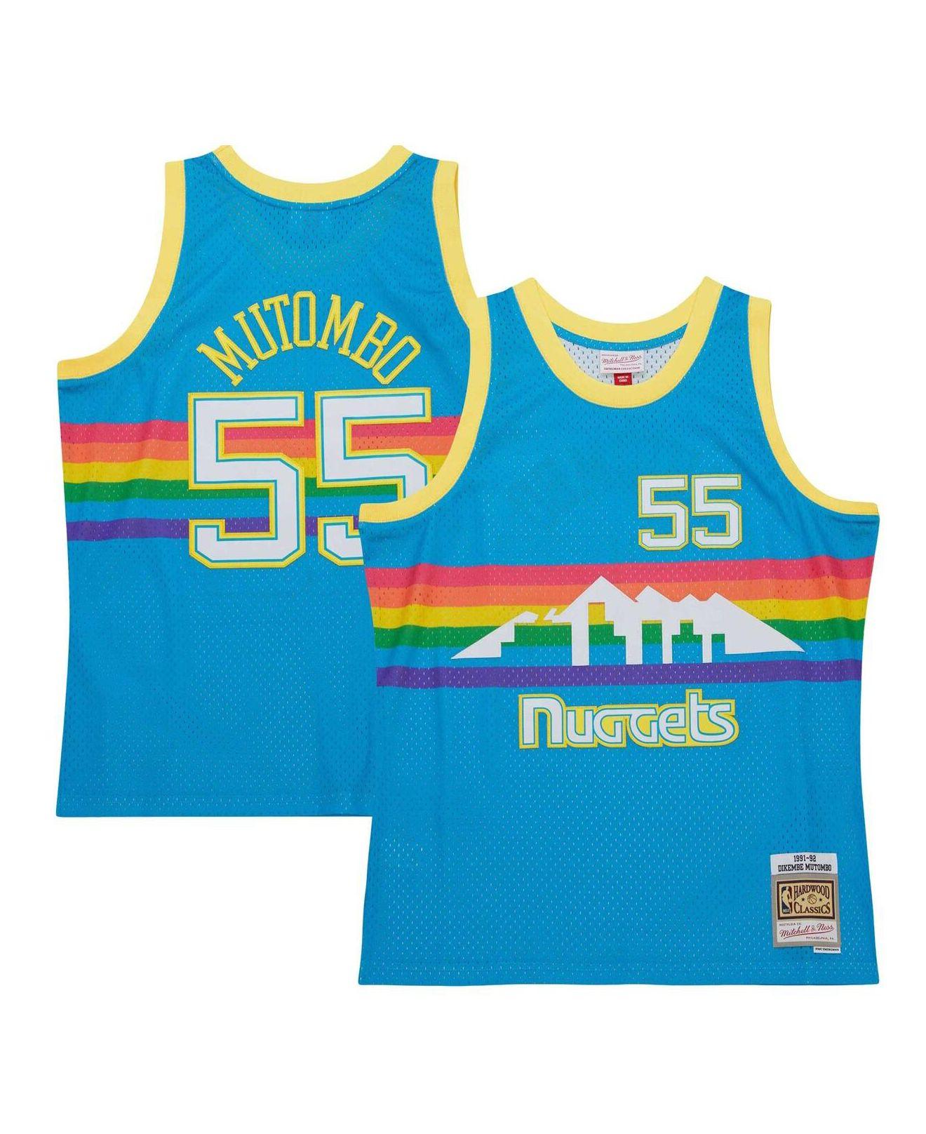 denver nuggets mitchell and ness jersey