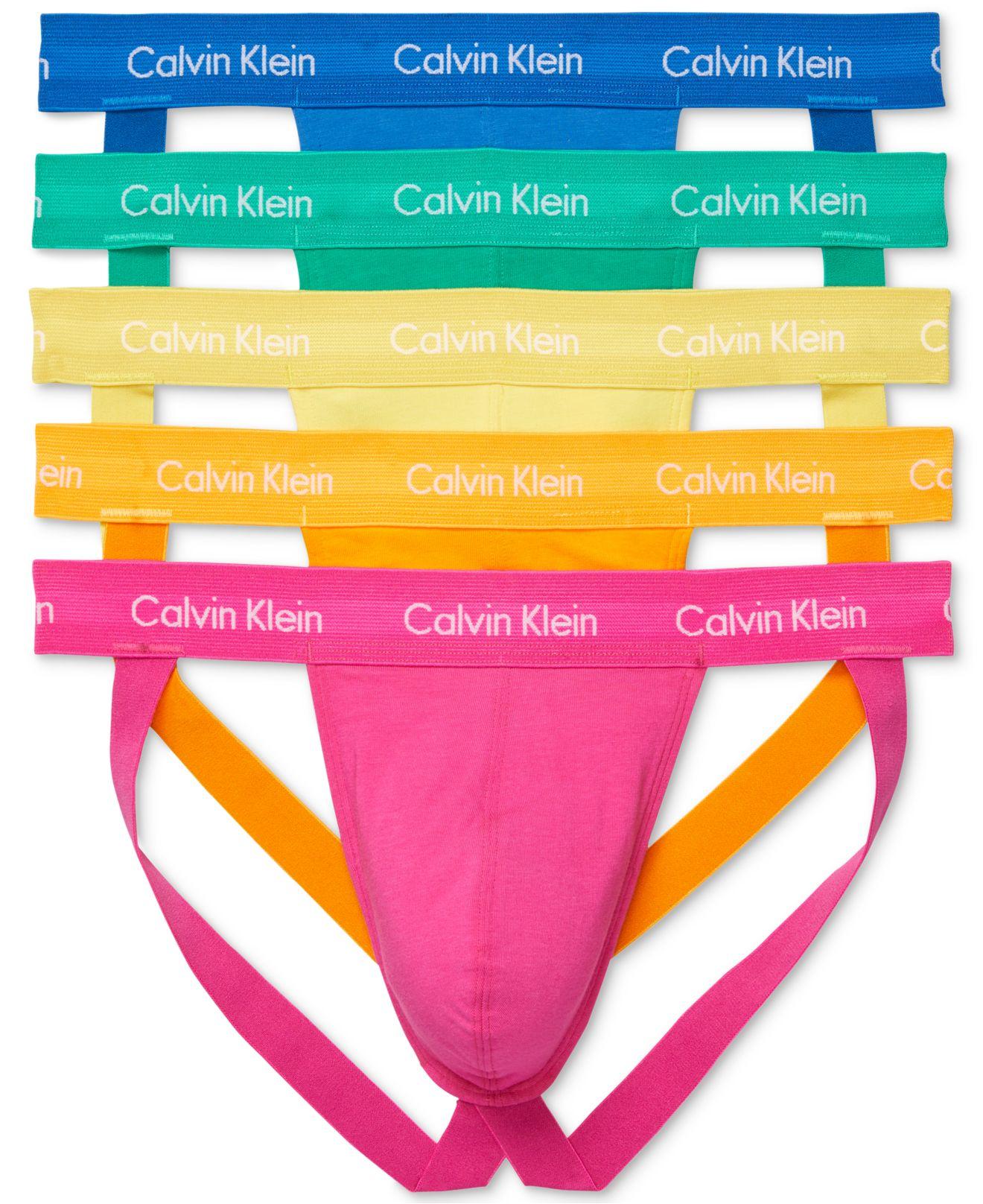 Calvin Klein Pride 5 Pack Stretch Jock Straps for Men | Lyst