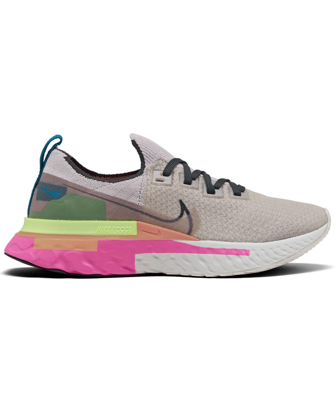 Nike React Infinity Run Flyknit I'm Perfect Running Shoes in Gray | Lyst