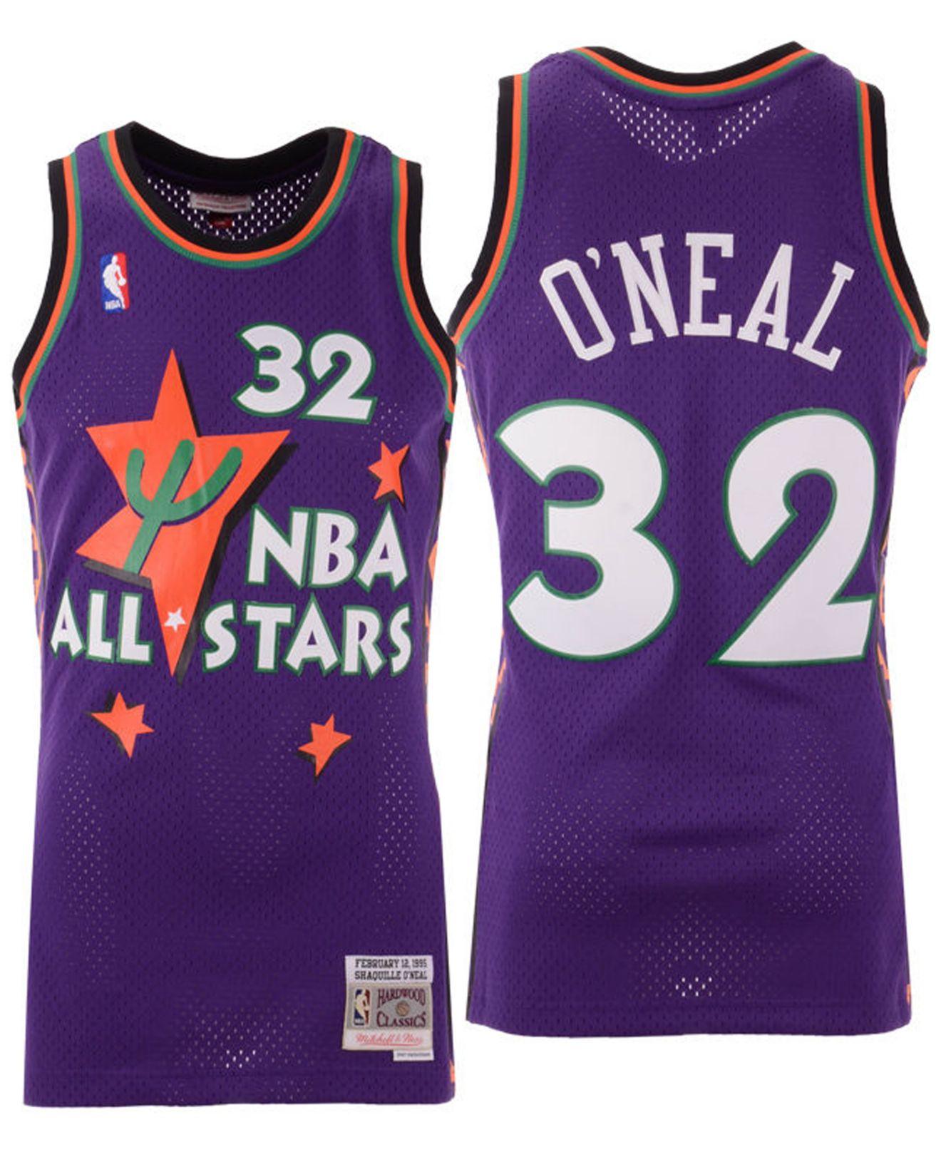 mitchell and ness shaq jersey