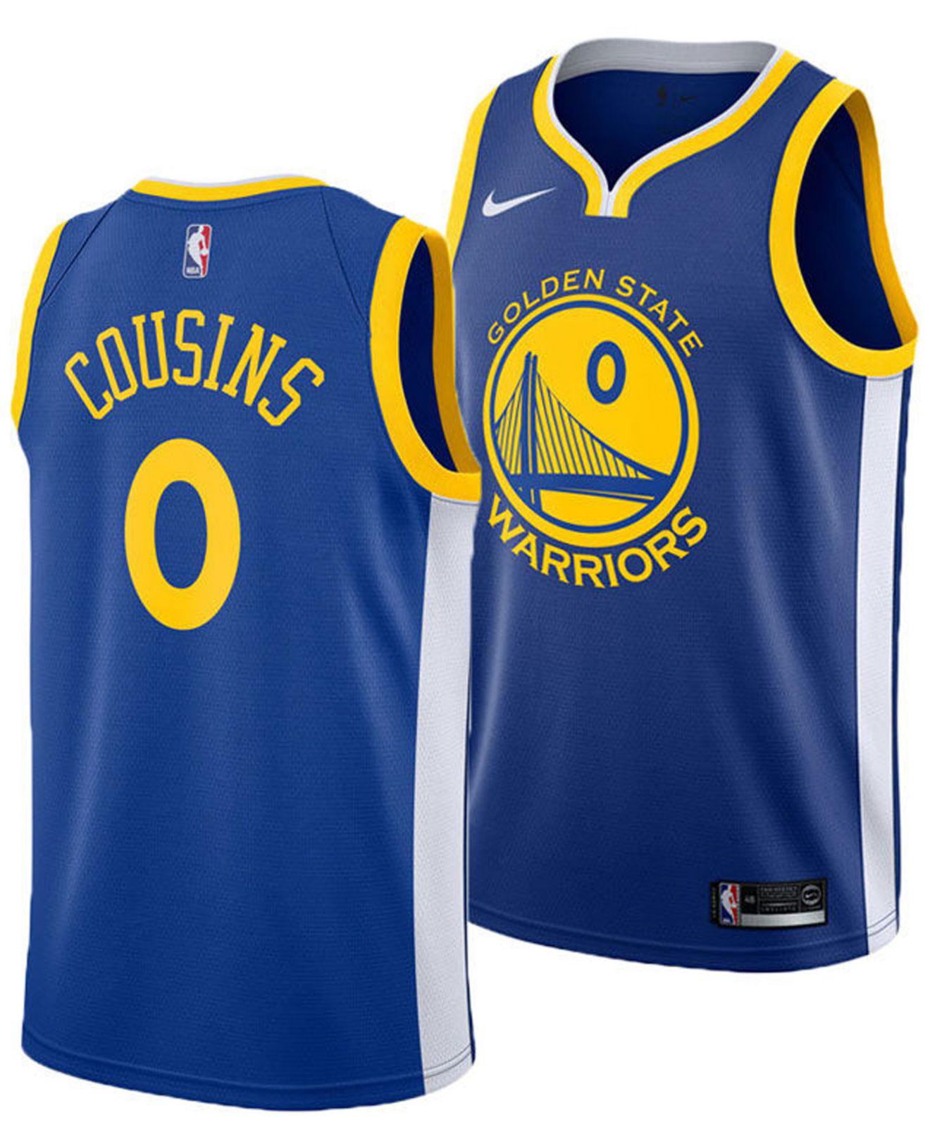 demarcus cousins jersey blue