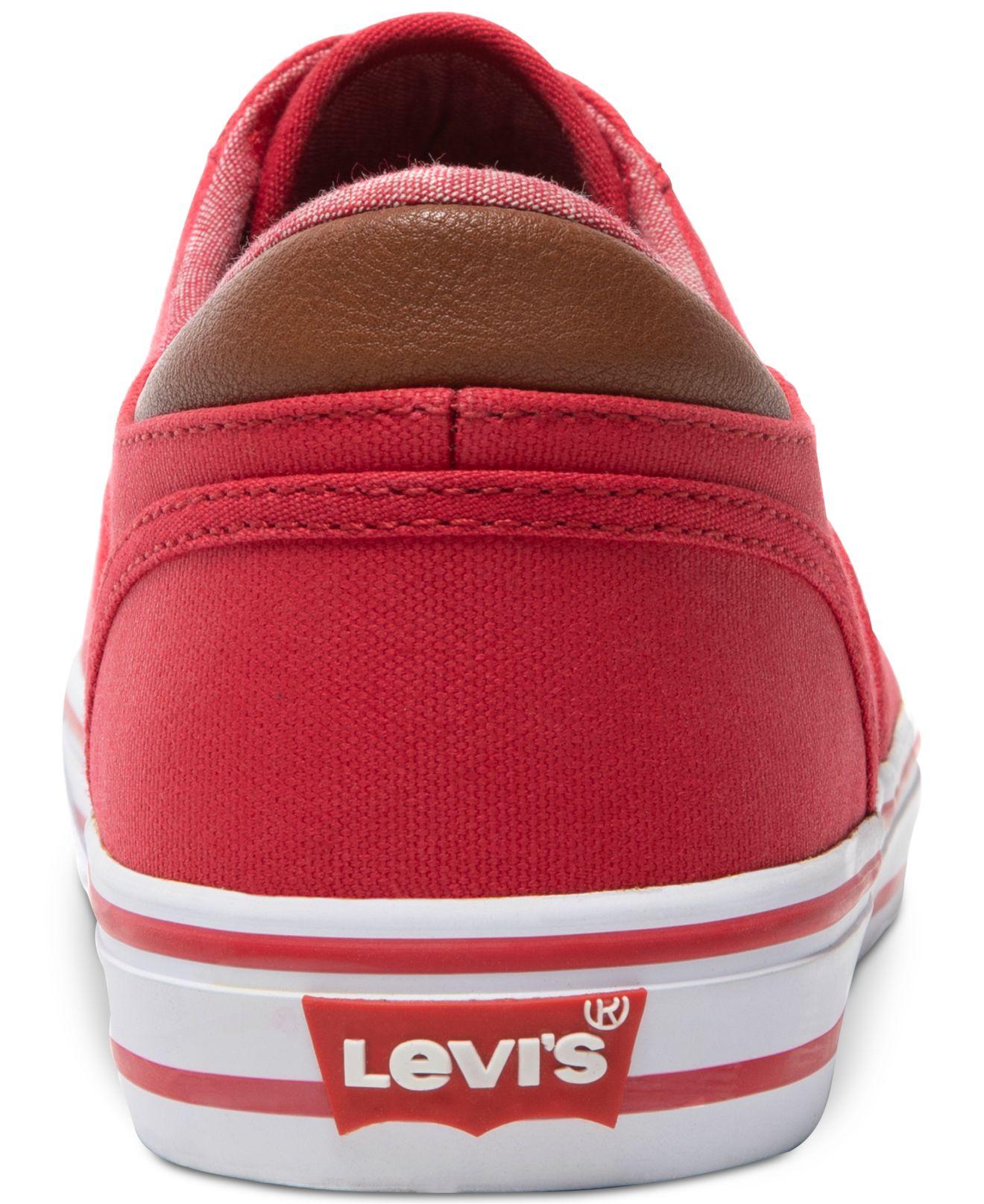 levi's men's ethan canvas ii sneakers