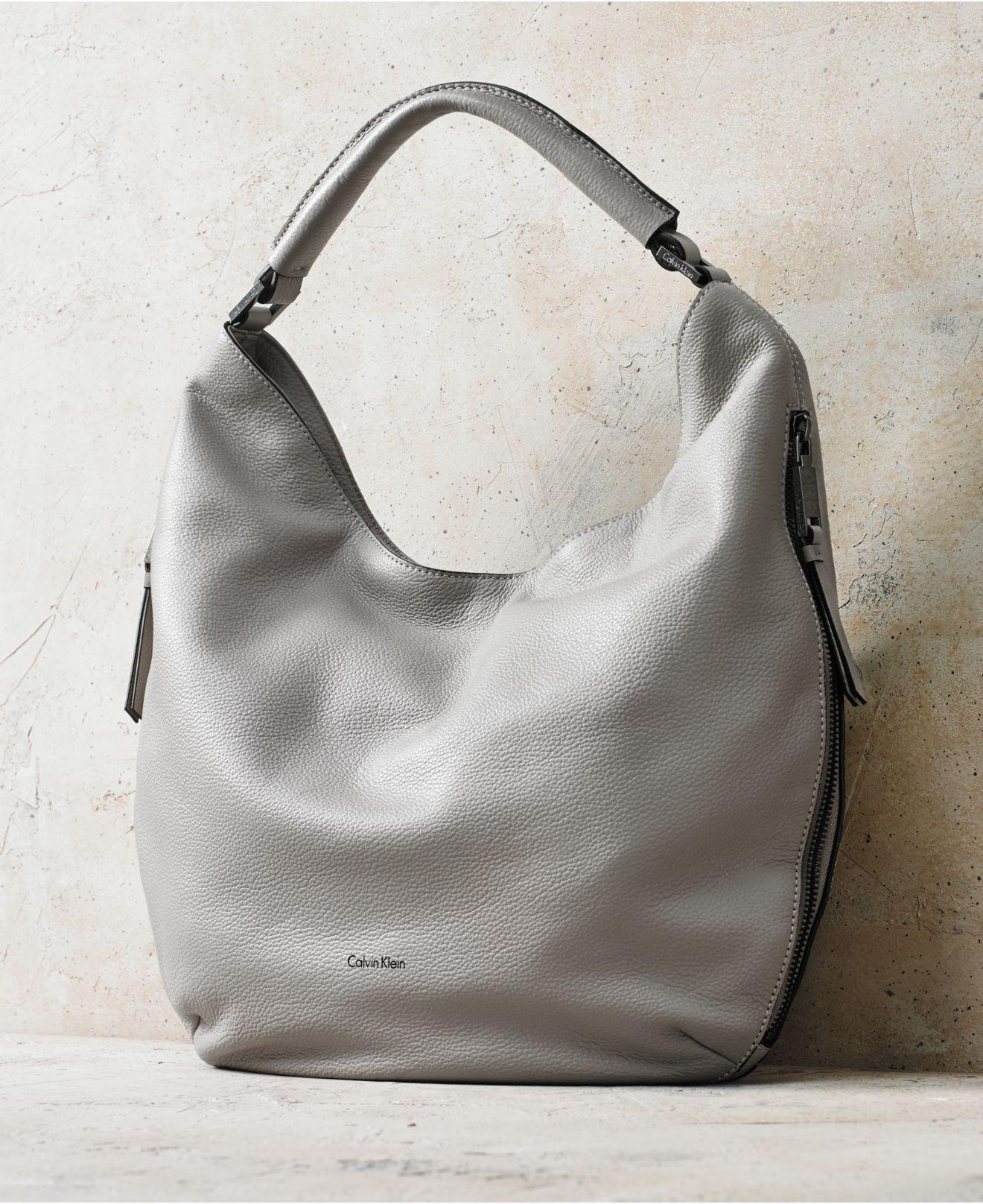 calvin klein hobo shoulder bag