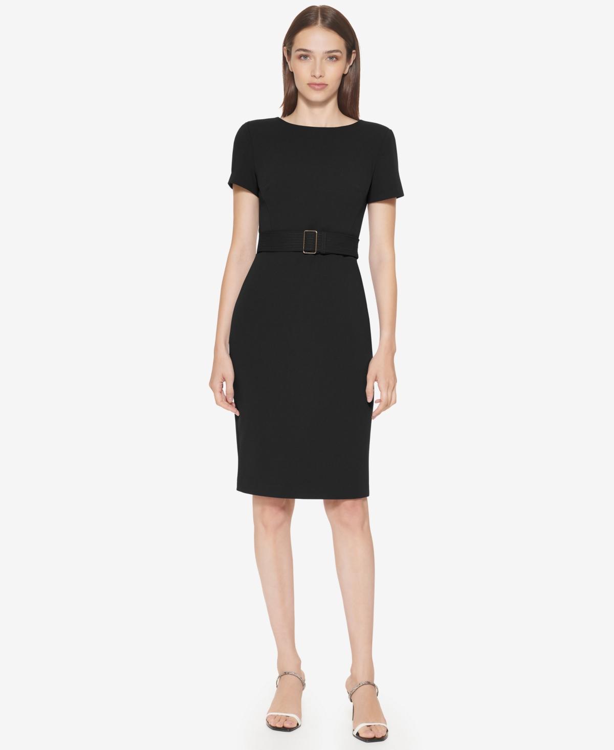 Calvin Klein Belted Dresses for Women | Lyst Calvin Klein Belted Dresses for Women | Lyst