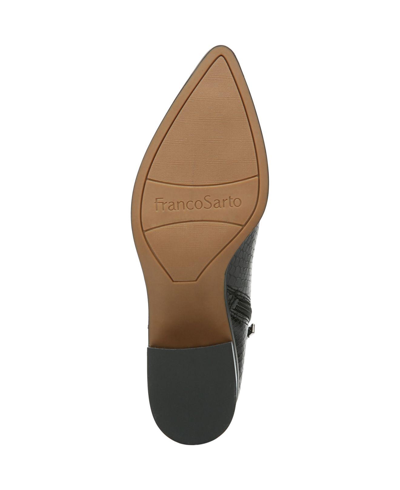 franco darona block heel bootie