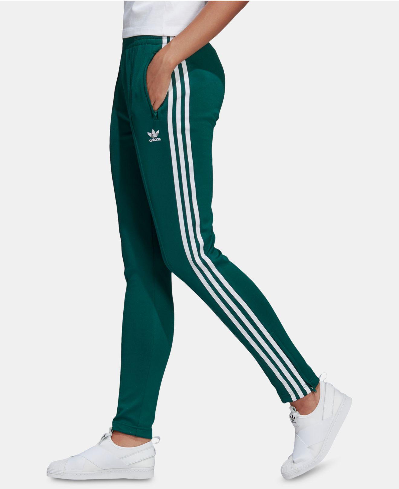 adidas collegiate green track pants