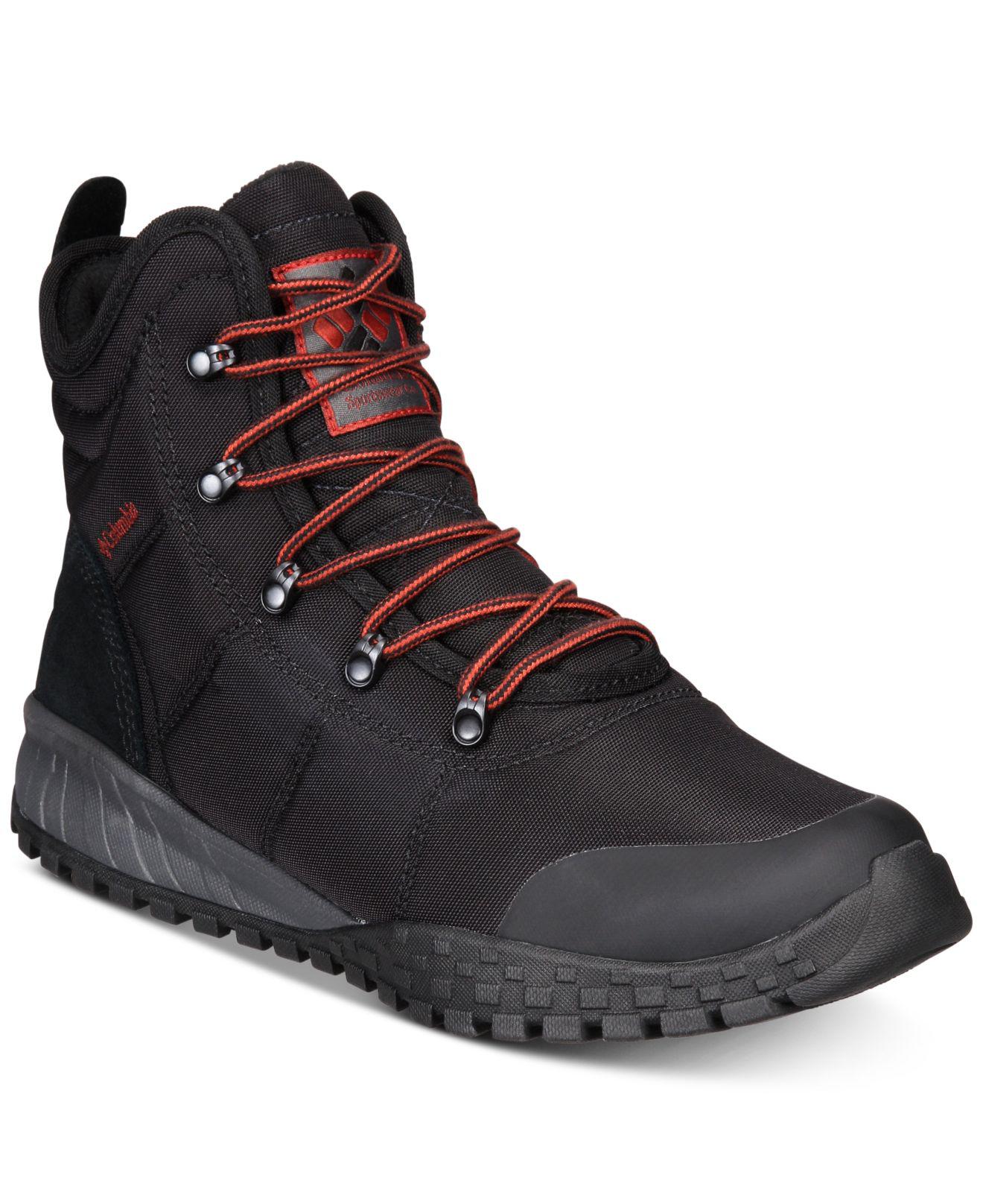mens columbia boots waterproof