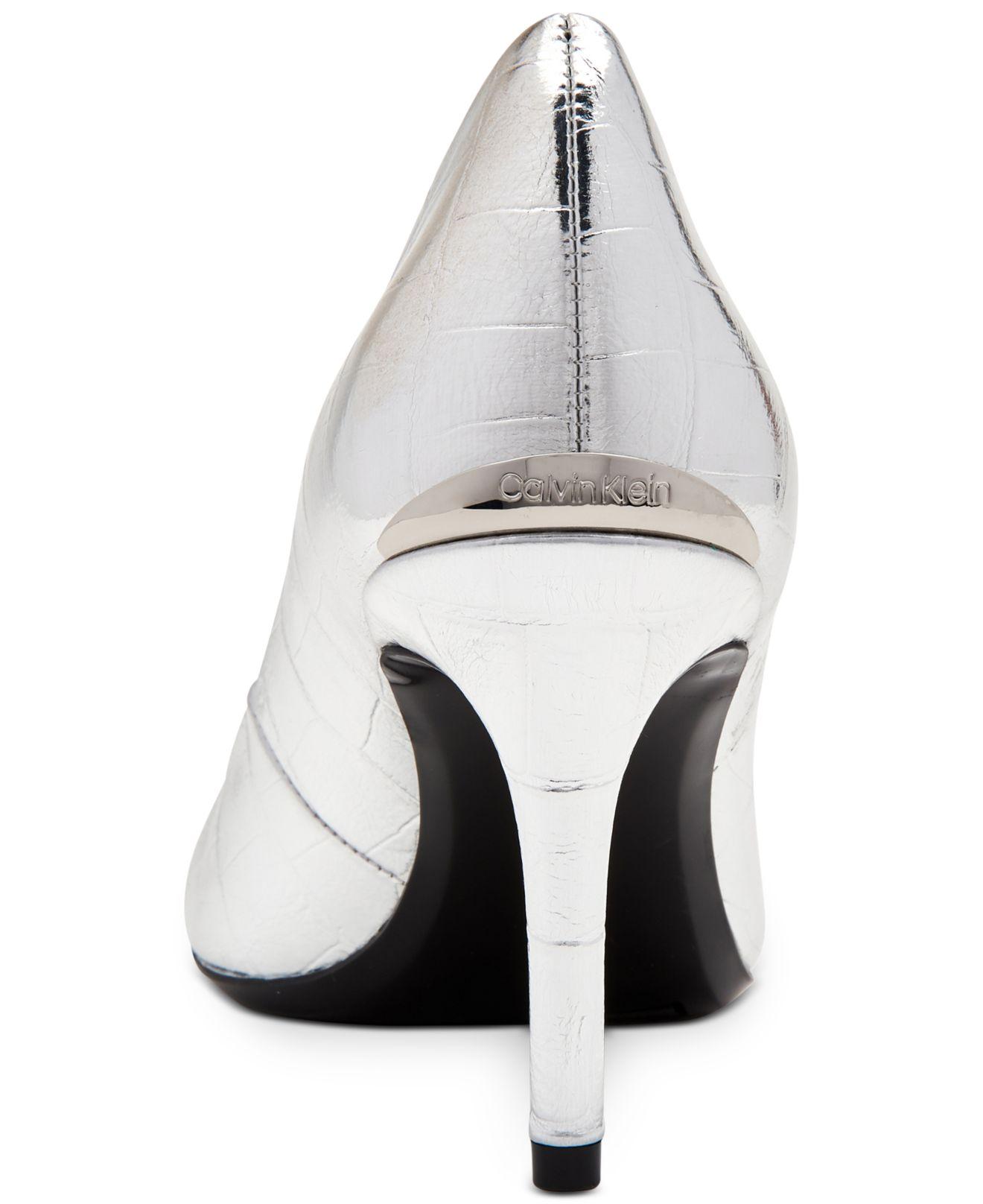 Calvin Klein Gayle Pumps White Online 