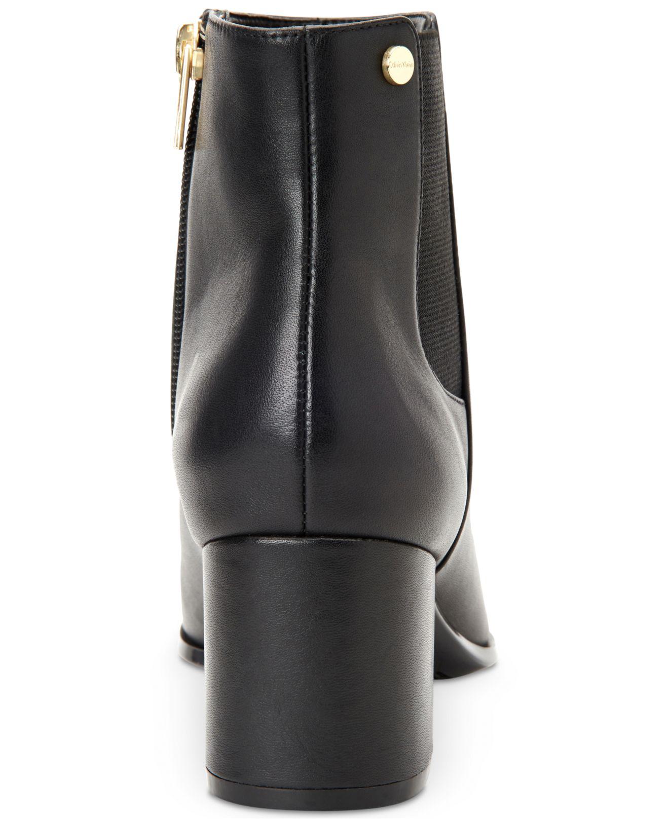 calvin klein fiorella booties