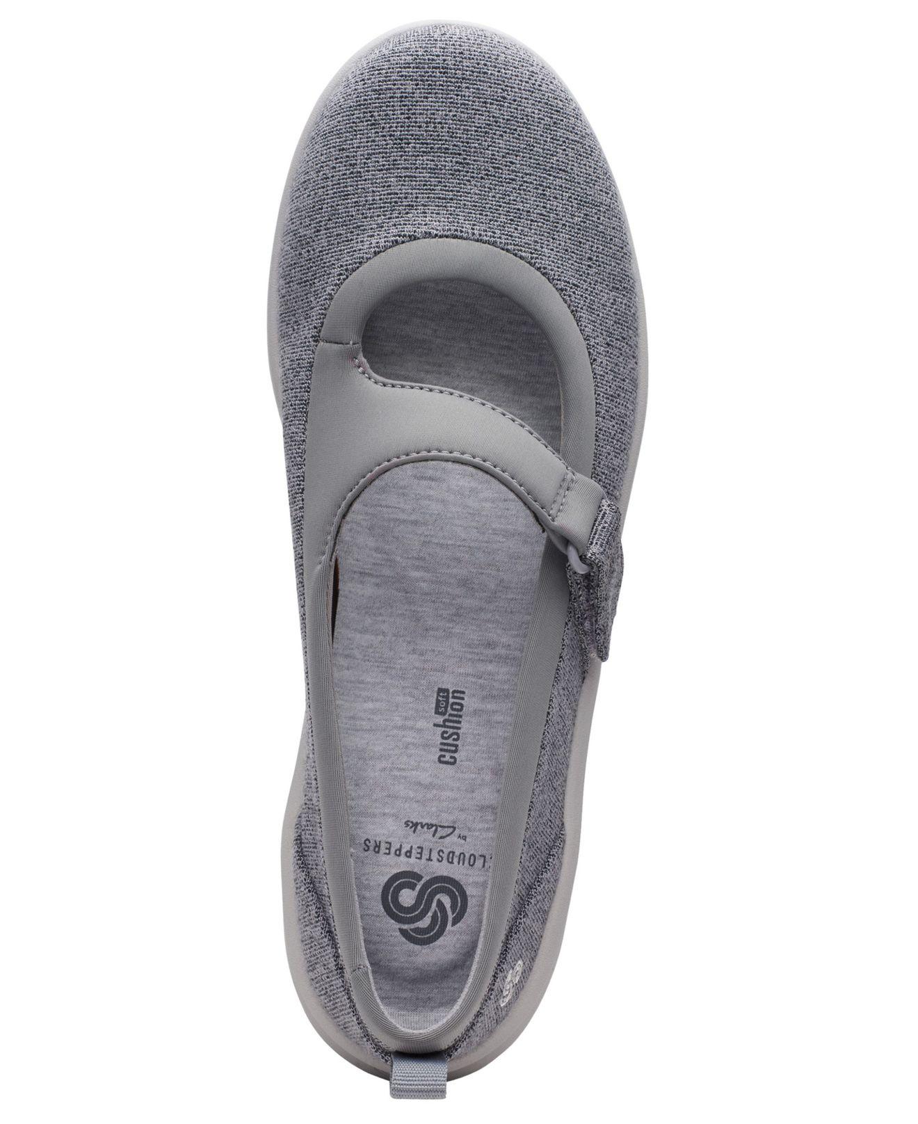 clarks cloudsteppers grey
