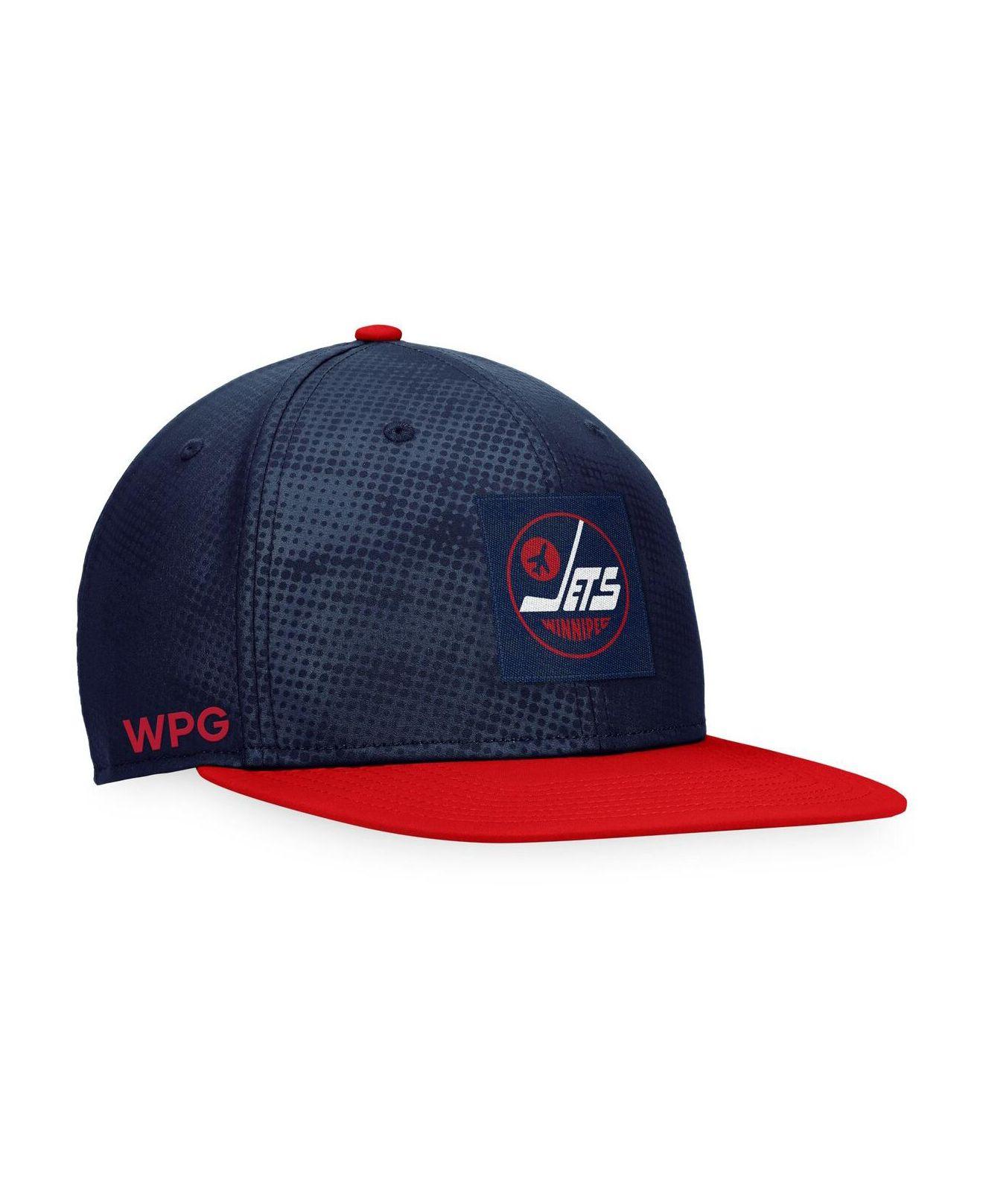 Lids New Jersey Devils Fanatics Branded Authentic Pro Rink Adjustable Hat -  Red