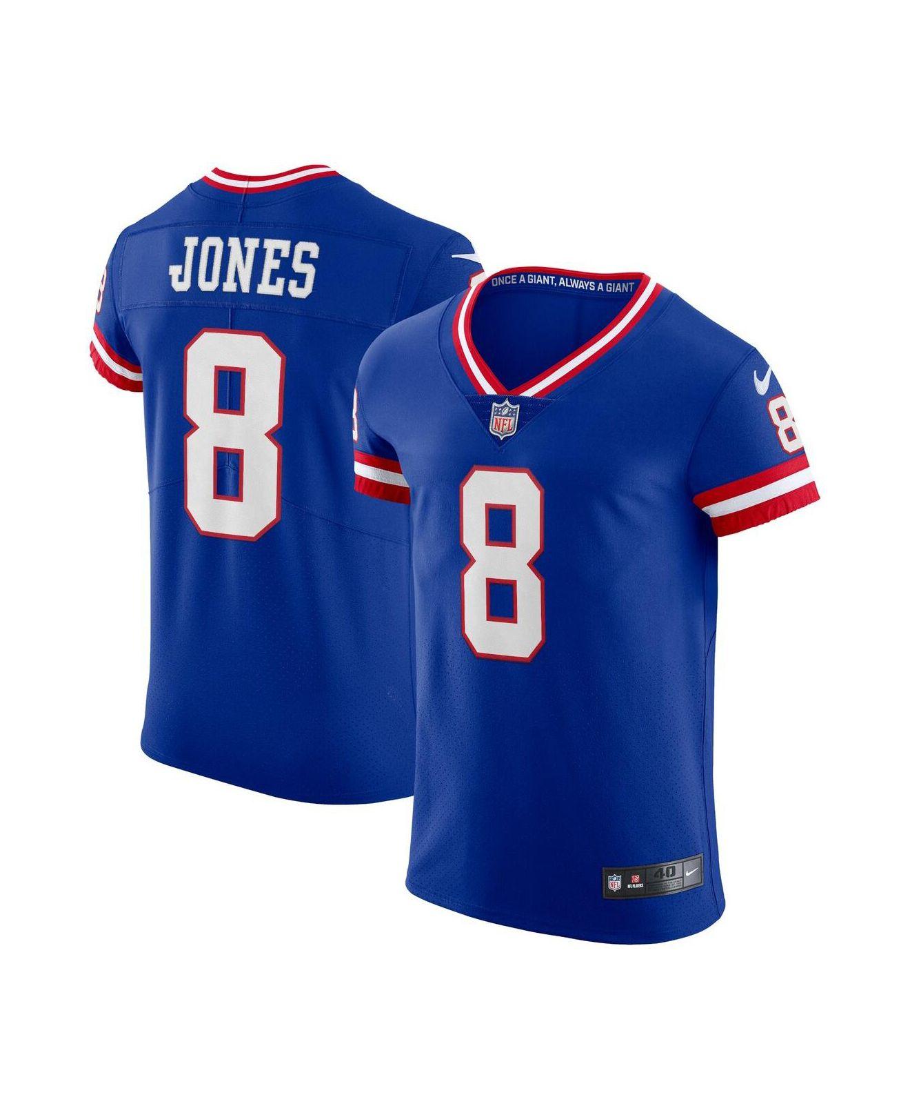 Nike Daniel Jones Royal New York Giants Classic Vapor Elite Player